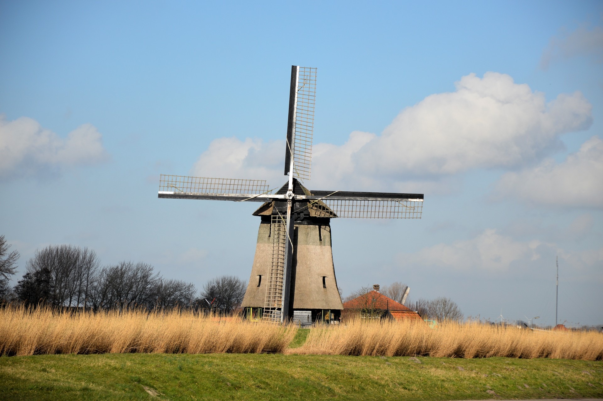 countryside, alternative, resource, near, propeller, alternative energy, environmental conservation, rural scene, rotation, field, environment, technology, HD Wallpaper