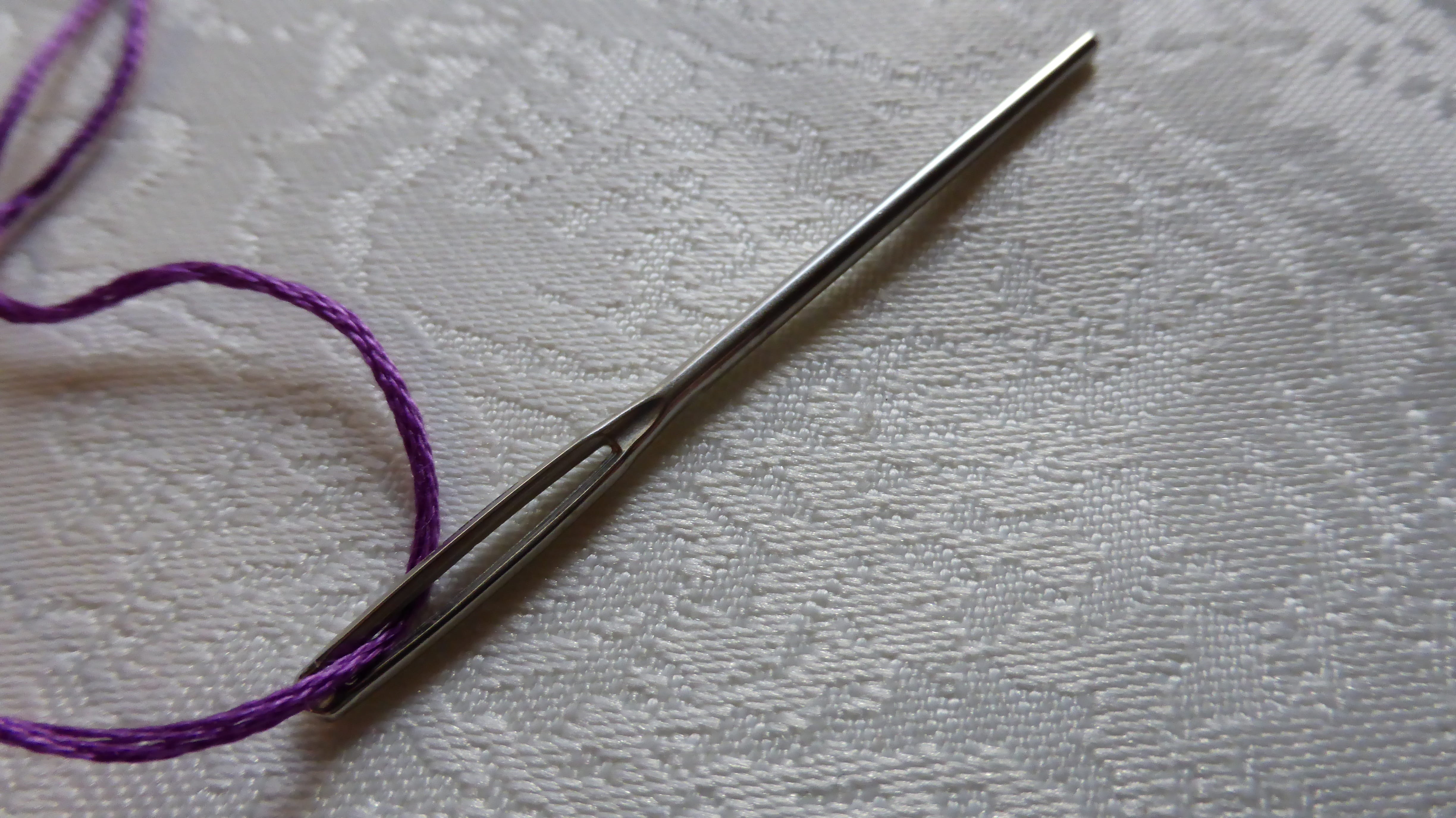 needle, 4K, pattern, table, indoors, sew, glasses, close-up, silver, paper, no people, textured, pointed, Darning Needle, art and craft, Thread, stuff, HD Wallpaper
