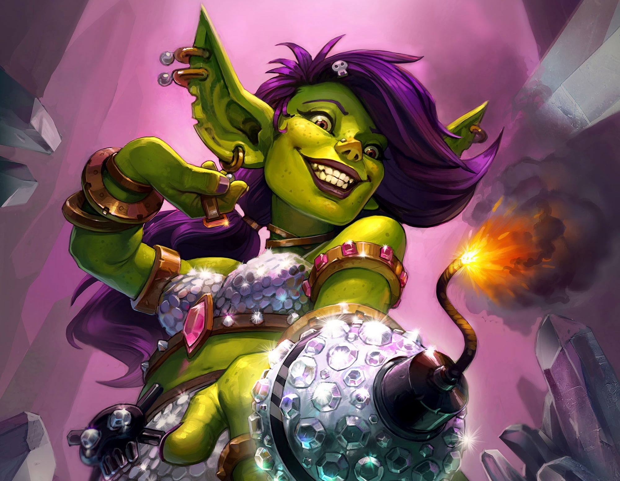 statue, smile, Goblin, lifestyles, costume, creativity, indoors, Zephyri, Bling Bomb, night, wick, computer Graphic, power, backgrounds, bomb, art, people, HD Wallpaper