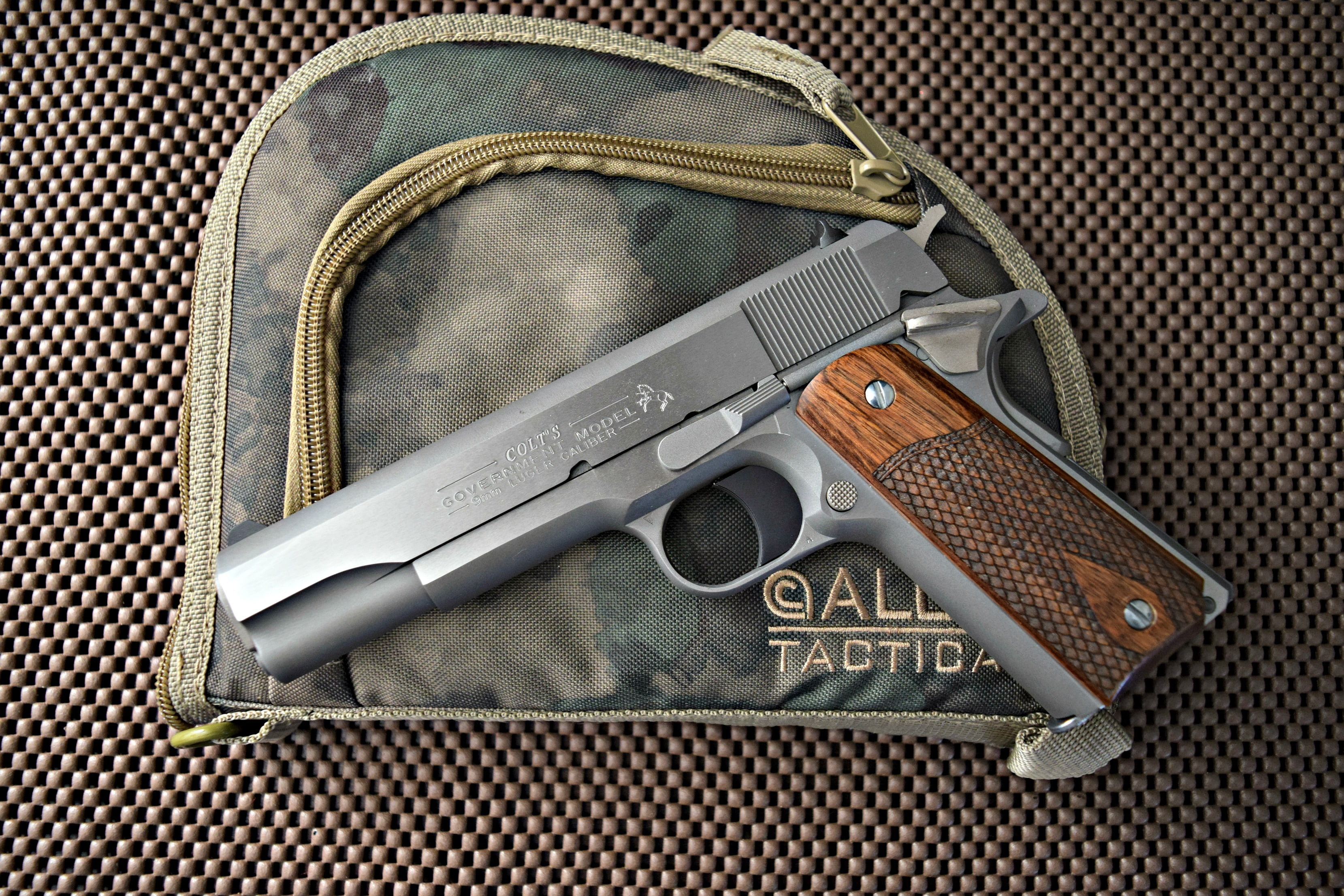 2K, gun, 9mm, Colt, HD Wallpaper