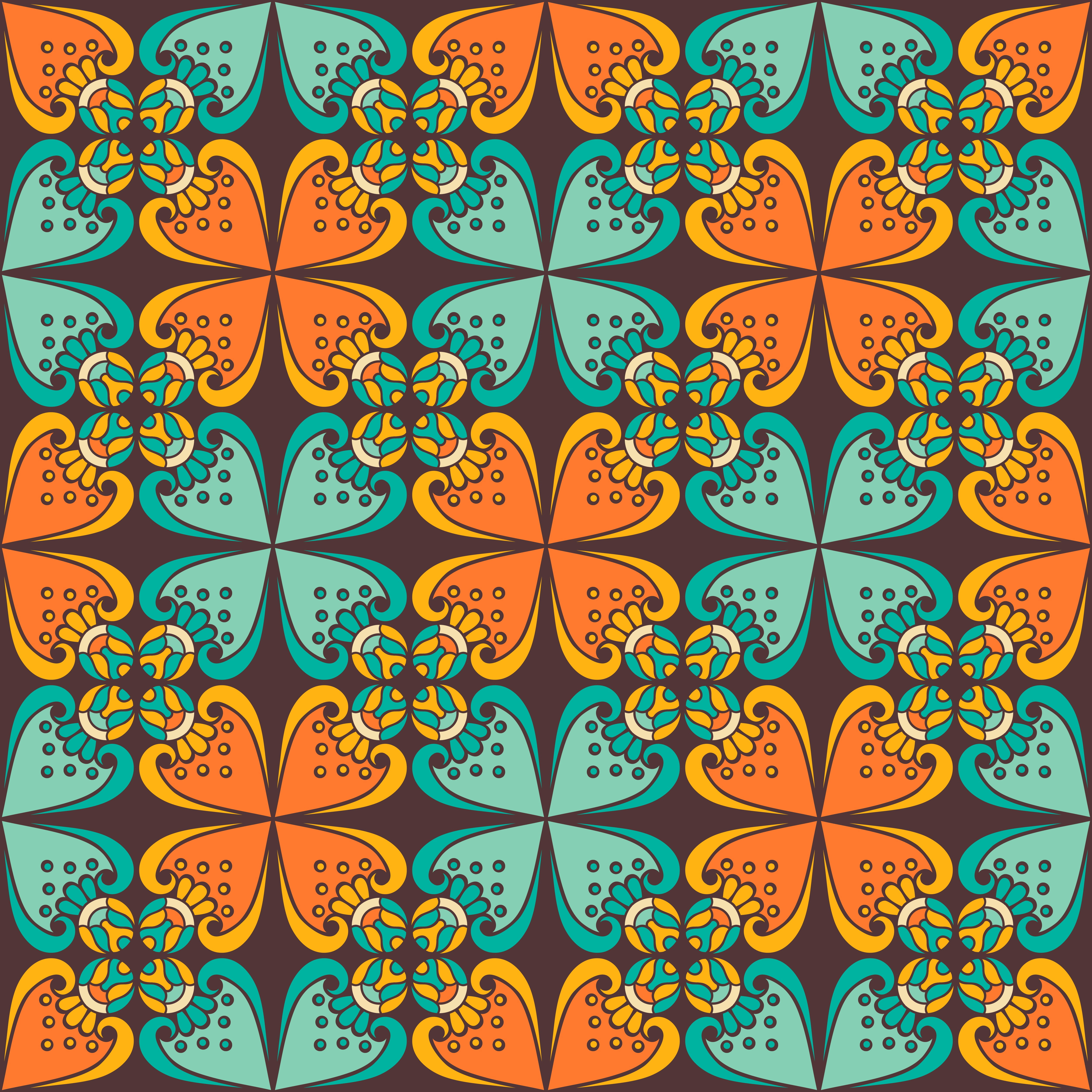 ornament, pattern, texture, 4K, batik, India, Phone HD Wallpaper