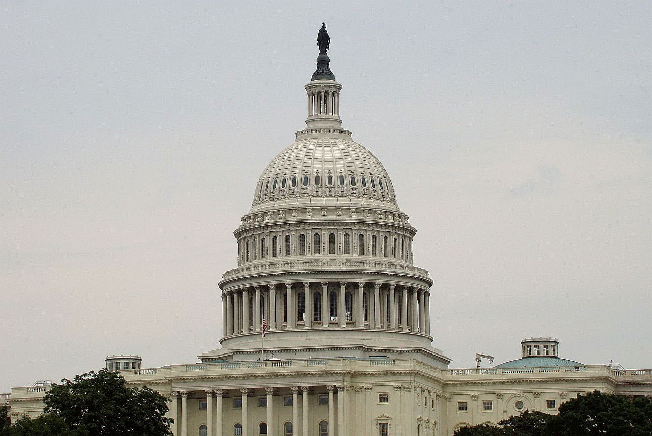 architectural column, white, government, presidential, travel destinations, nature, Senate, dome, Washington Dc, history, daytime, outdoors, congress, architecture, HD Wallpaper