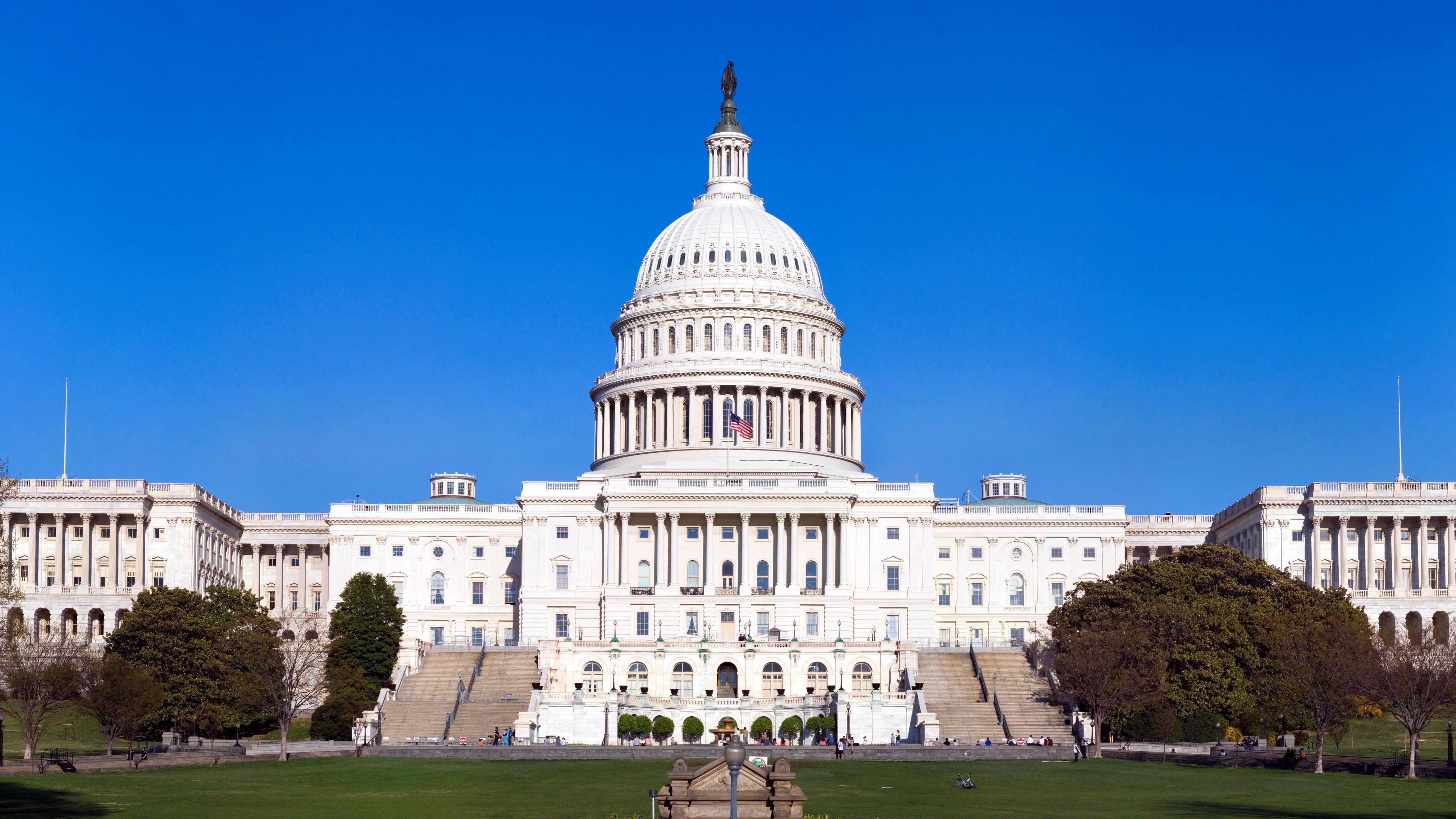 capital city, the past, outdoors, united states, urban, built structure, government, president, building, dome, classical, federal, dc, america, clear sky, HD Wallpaper