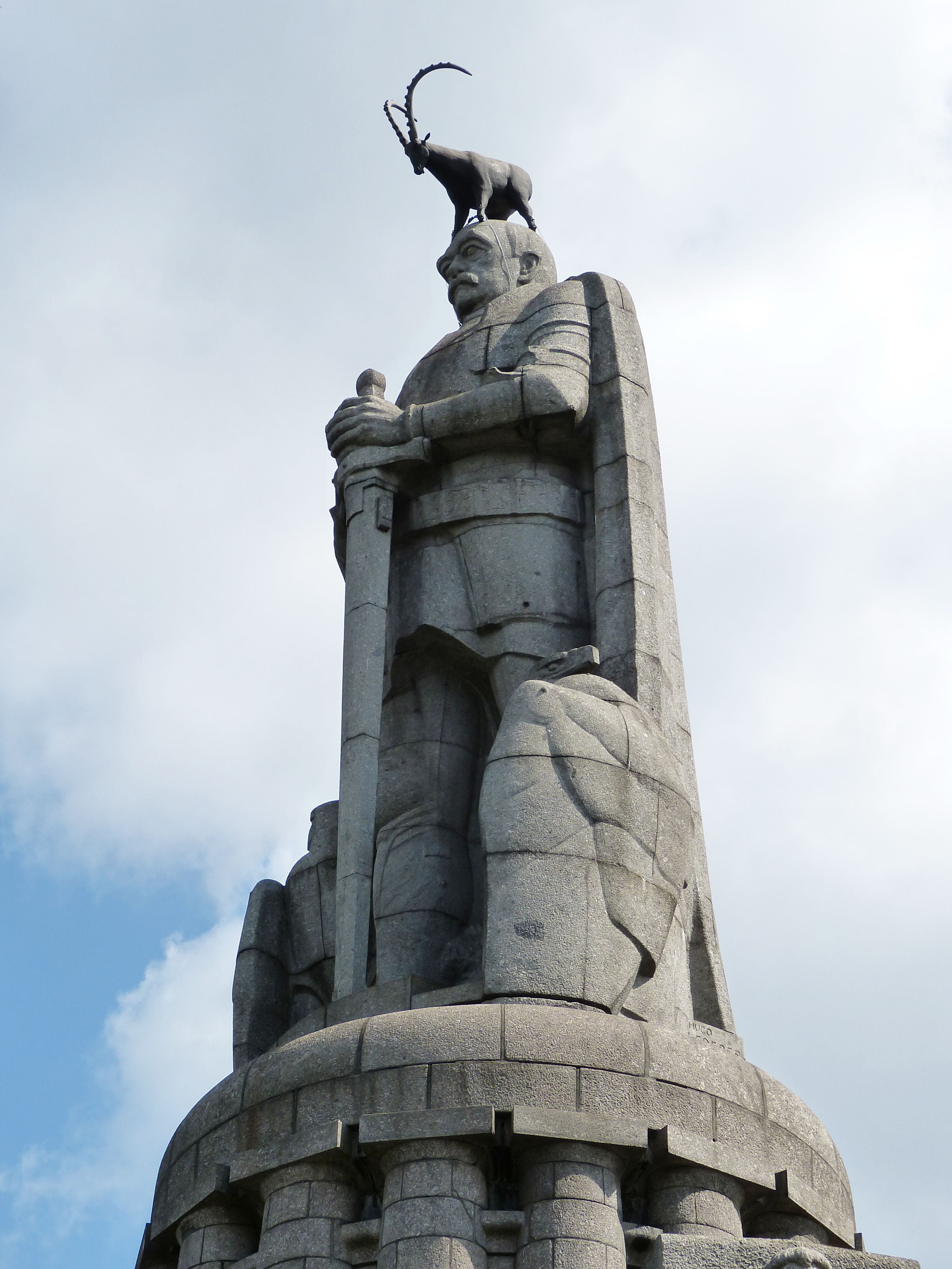travel destinations, outdoors, craft, travel, memorial, statue, no people, day, architecture, representation, creativity, sky, nature, bismarck, 4K, chancellor, Phone HD Wallpaper