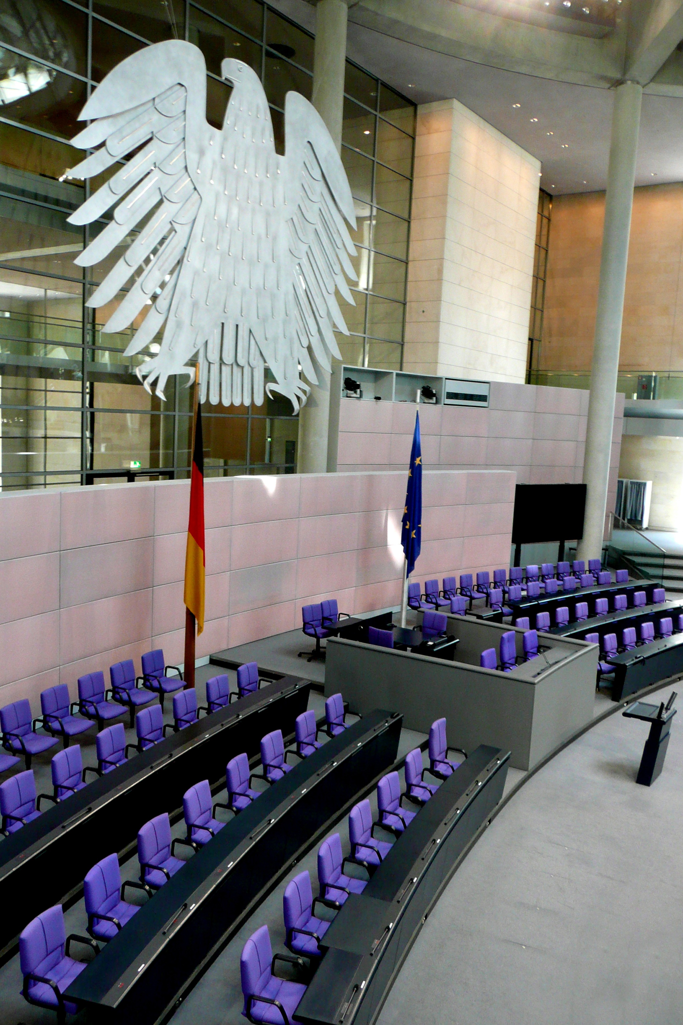eagle, chair, repetition, purple, side by side, berlin government, capital, white, illuminated, table, in a row, reichstag, ceiling, art, sport, architecture, Phone HD Wallpaper