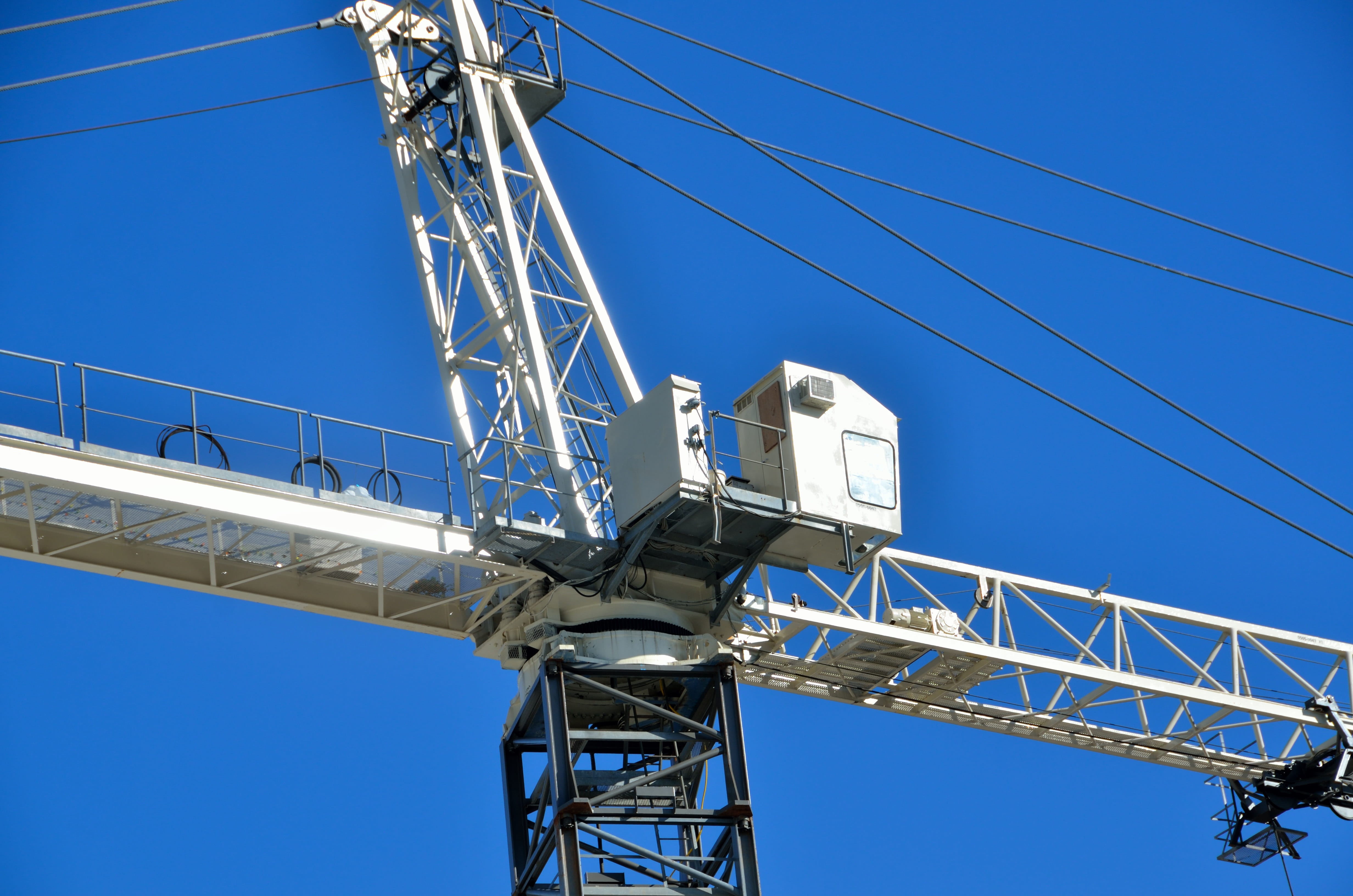 engineering, freight transportation, machinery, outdoors, business, work, cable, construction, alloy, Construction, Steel, sky, day, construction machinery, HD Wallpaper