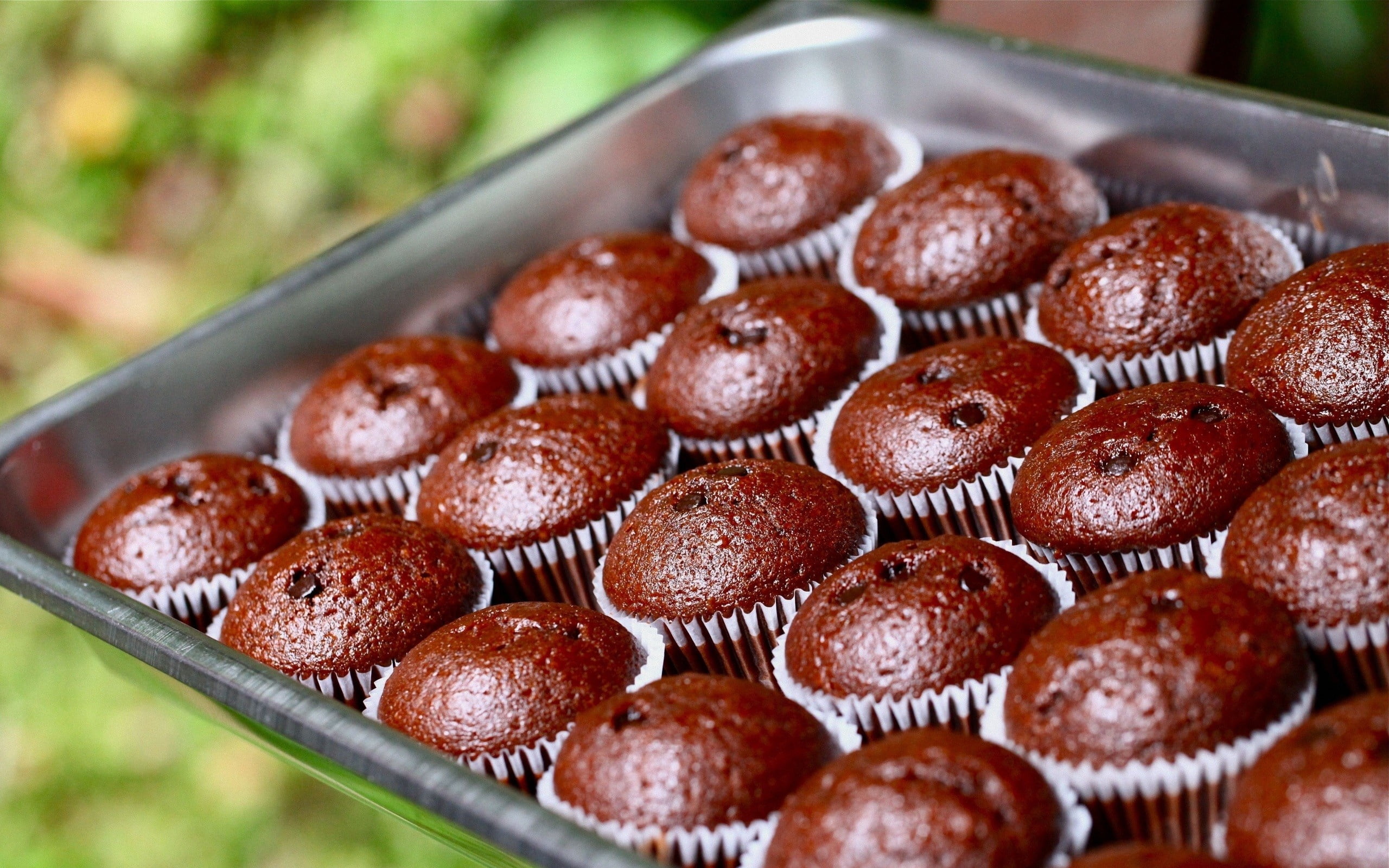 food, freshness, temptation, snack, food and drink, no people, 2K, close-up, indulgence, chocolate, baking sheet, delicious, dessert, sweet food, selective focus, HD Wallpaper