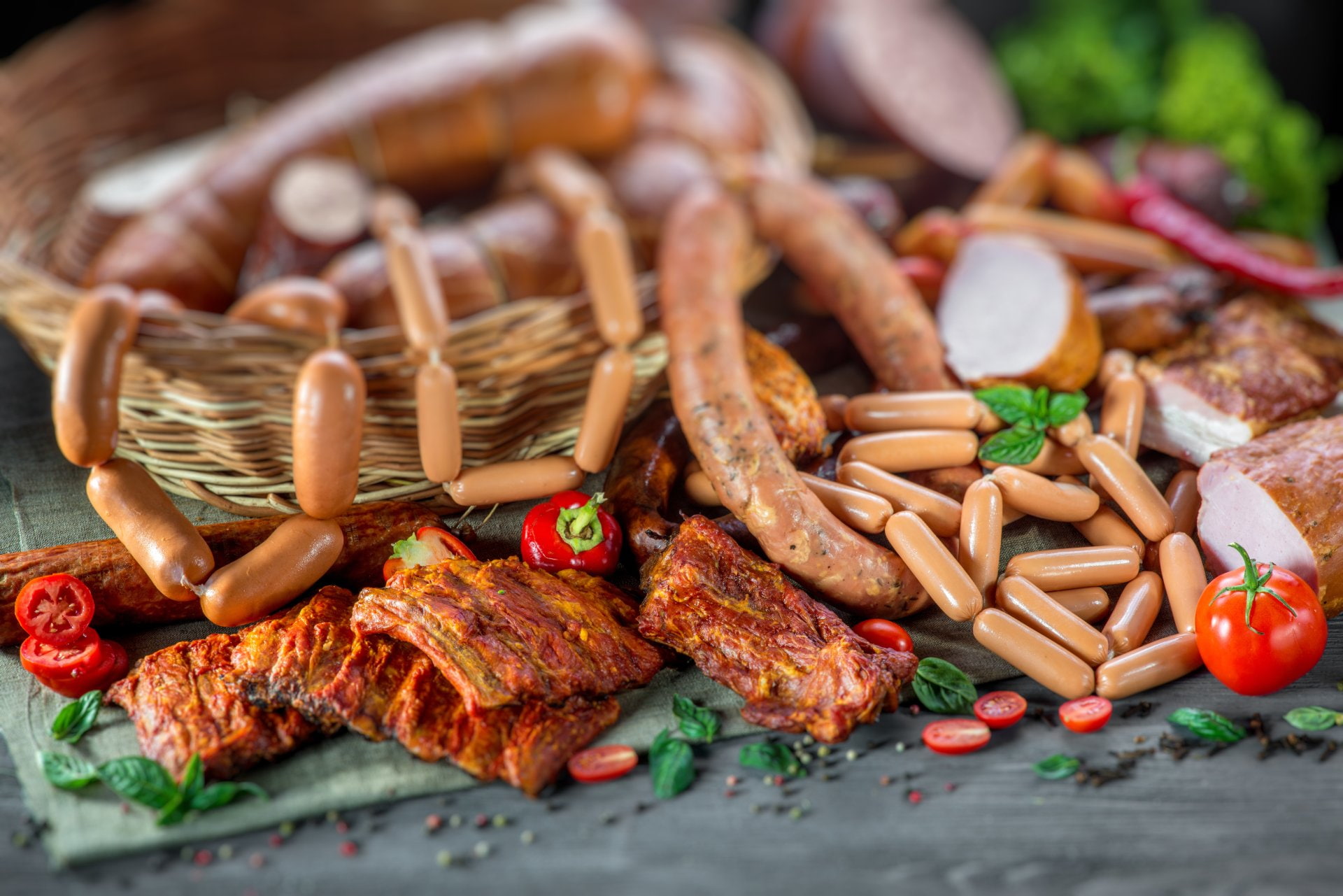 1080P, Food, Meat, Sausage, HD Wallpaper