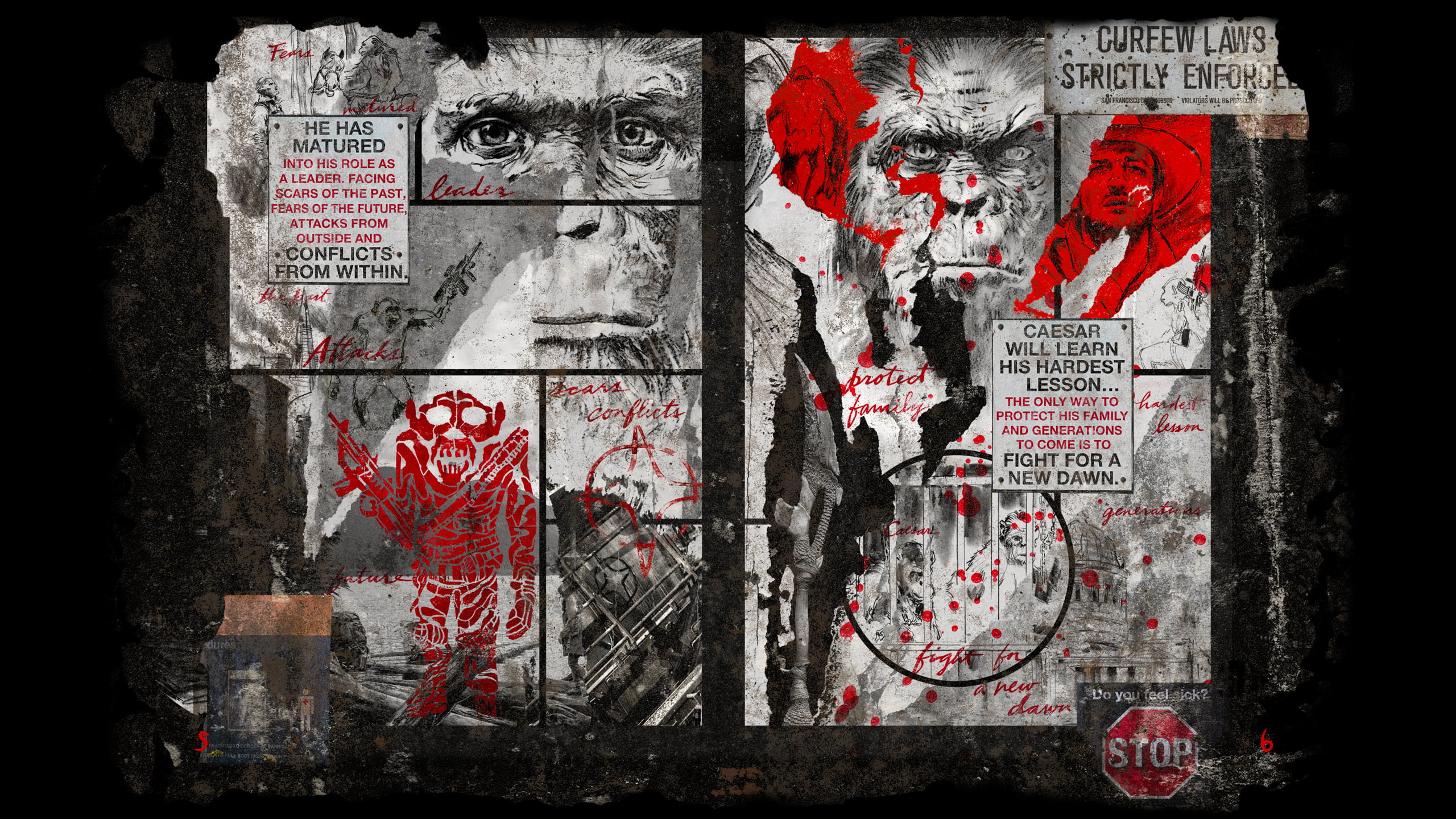 monkey, movie, sci fi, dawn, comics, apes, 2K, planet, HD Wallpaper