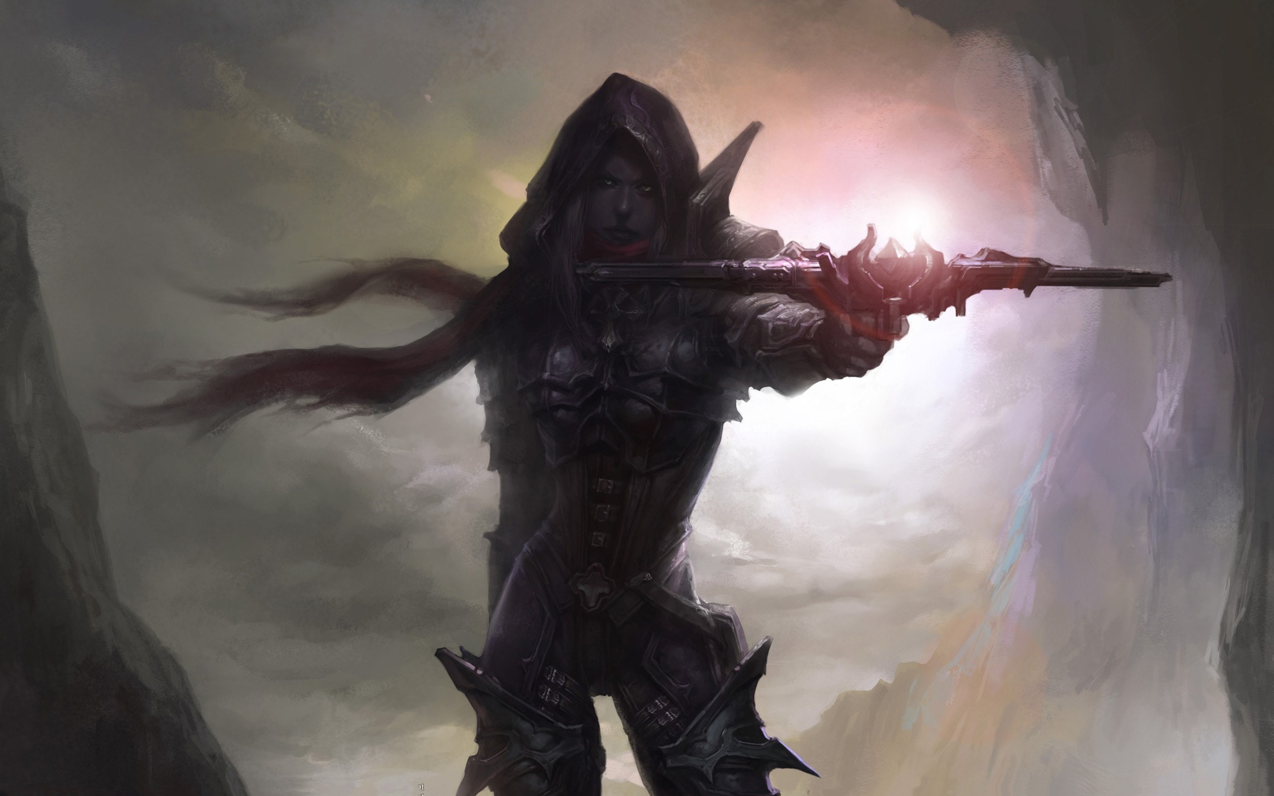 Demon Hunter (Diablo III), Diablo III, 2K, Diablo, HD Wallpaper