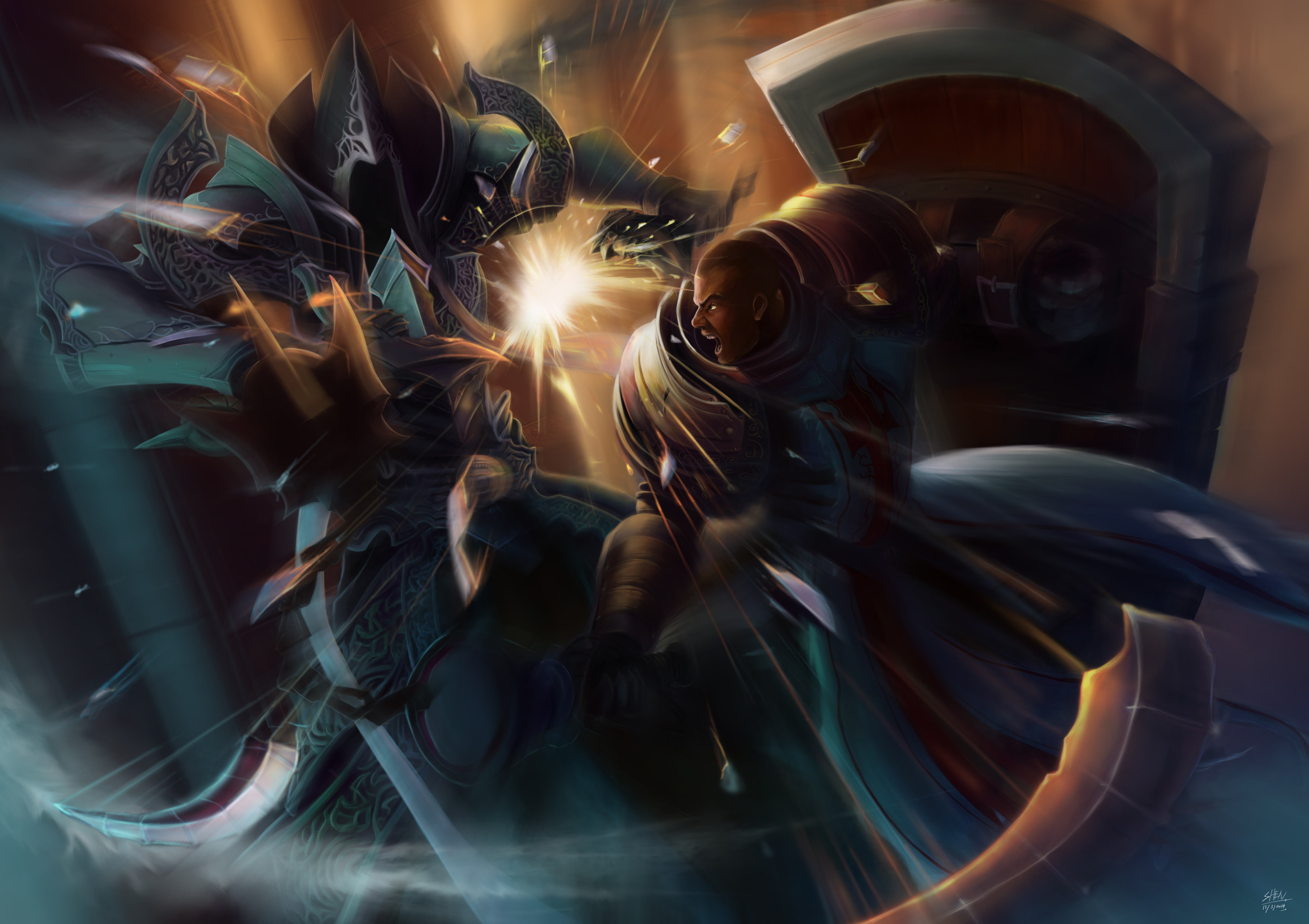 Malthael (Diablo III), Diablo, Diablo III: Reaper Of Souls, Crusader (Diablo III), 2K, HD Wallpaper