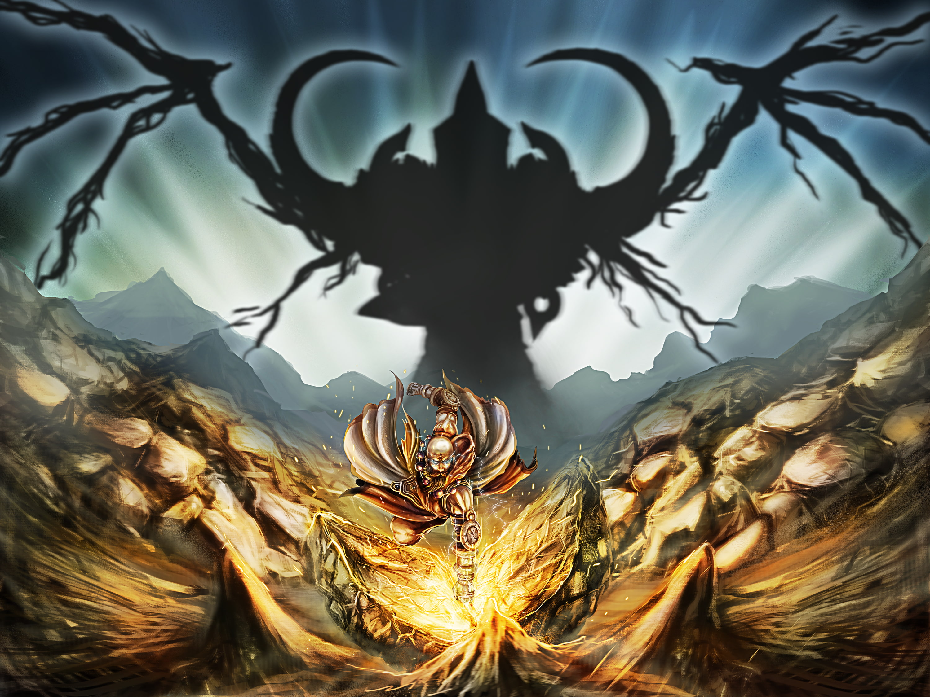 Diablo III: Reaper Of Souls, Monk (Diablo III), Malthael (Diablo III), 2K, Diablo, HD Wallpaper
