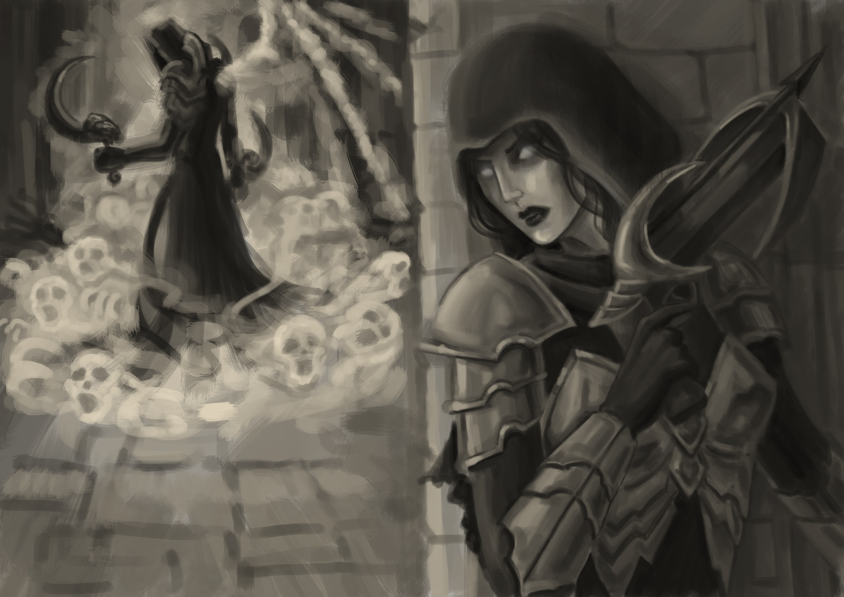 2K, Malthael (Diablo III), Diablo, Diablo III: Reaper Of Souls, Demon Hunter (Diablo III), HD Wallpaper