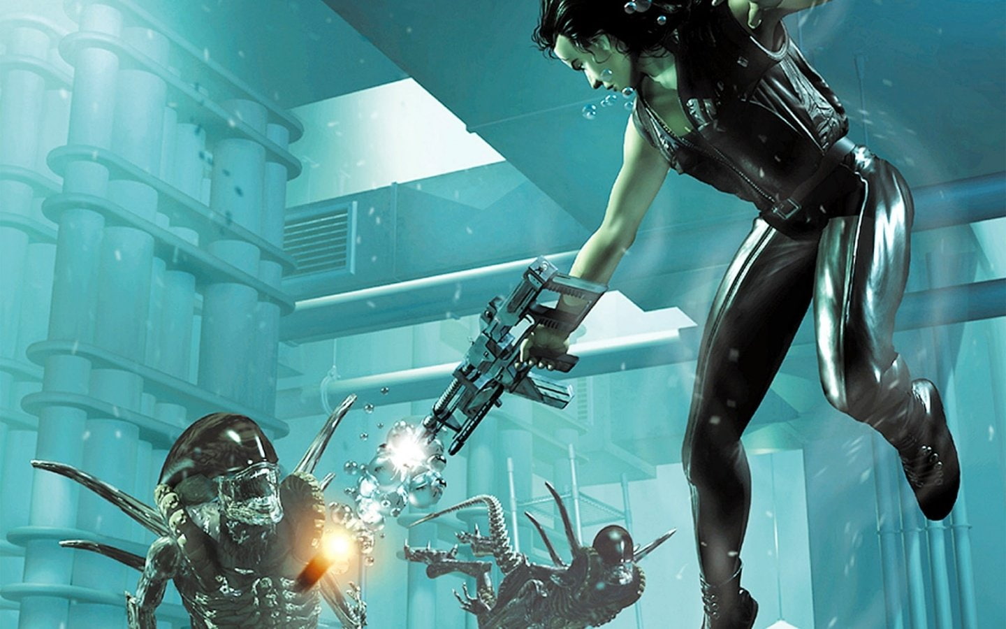 Underwater, Alien Resurrection, 720P, Alien, HD Wallpaper