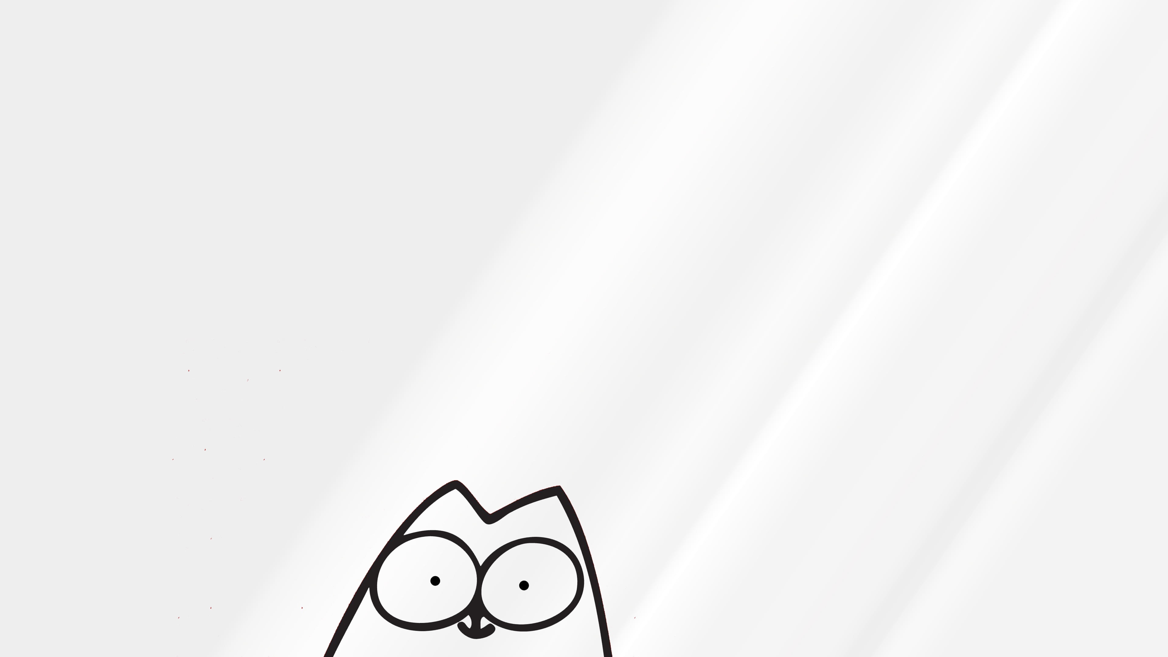 white background, cute, cartoon, close-up, abstract, sign, symbol, design, image, texture, computer Graphic, copy space, fun, white color, studio shot, HD Wallpaper
