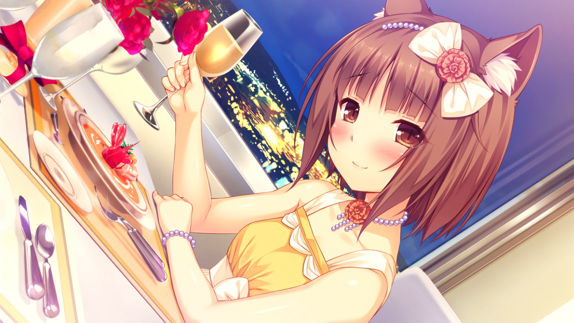 women, 1080P, female likeness, nature, holiday, Neko, Nekopara, childhood, child, portrait, girls, representation, people, day, innocence, real people, HD Wallpaper