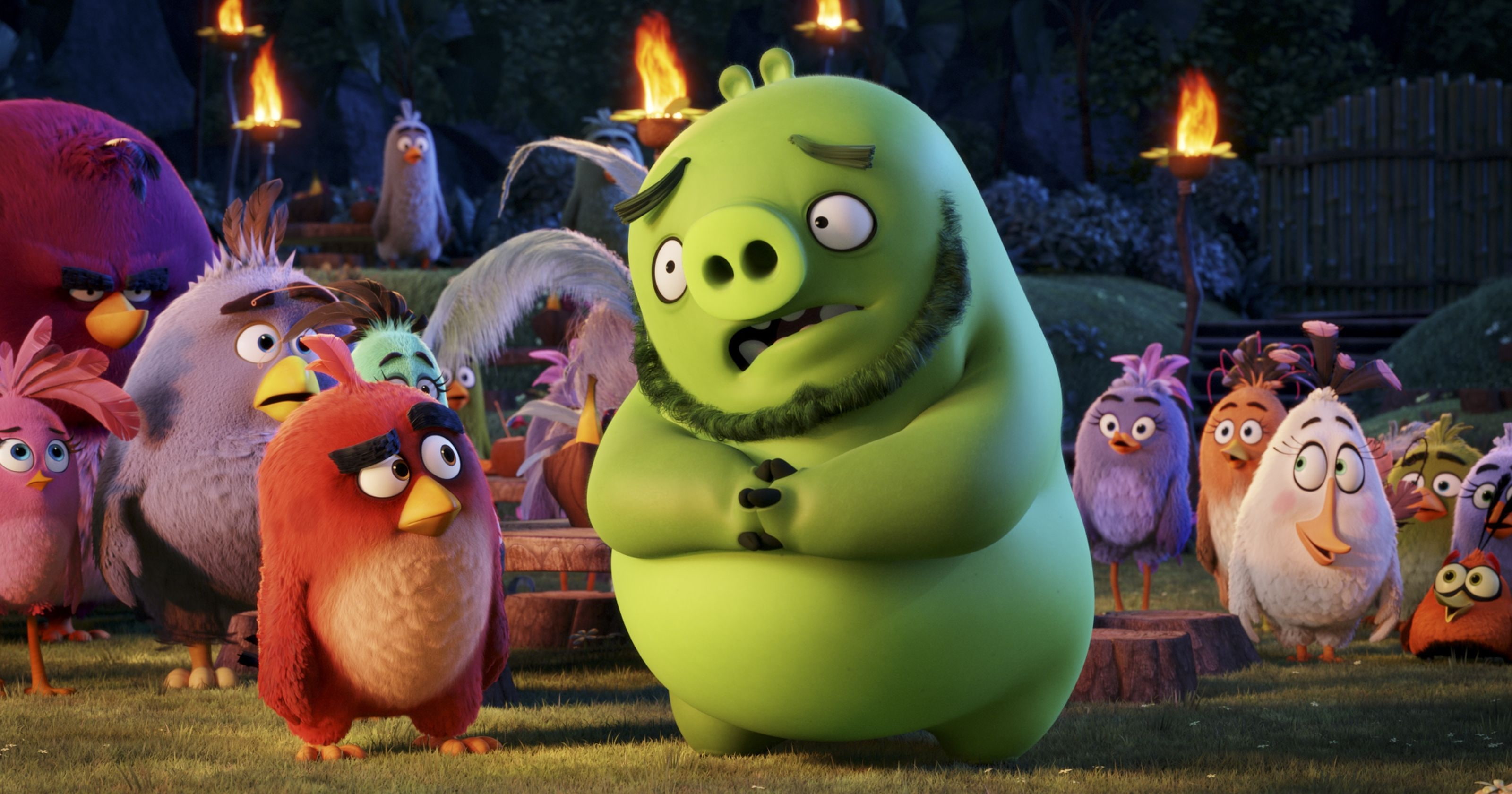 no people, human representation, sculpture, outdoors, craft, movies, representation, grass, close-up, 2016 movies, angry birds, male likeness, day, candle, HD Wallpaper