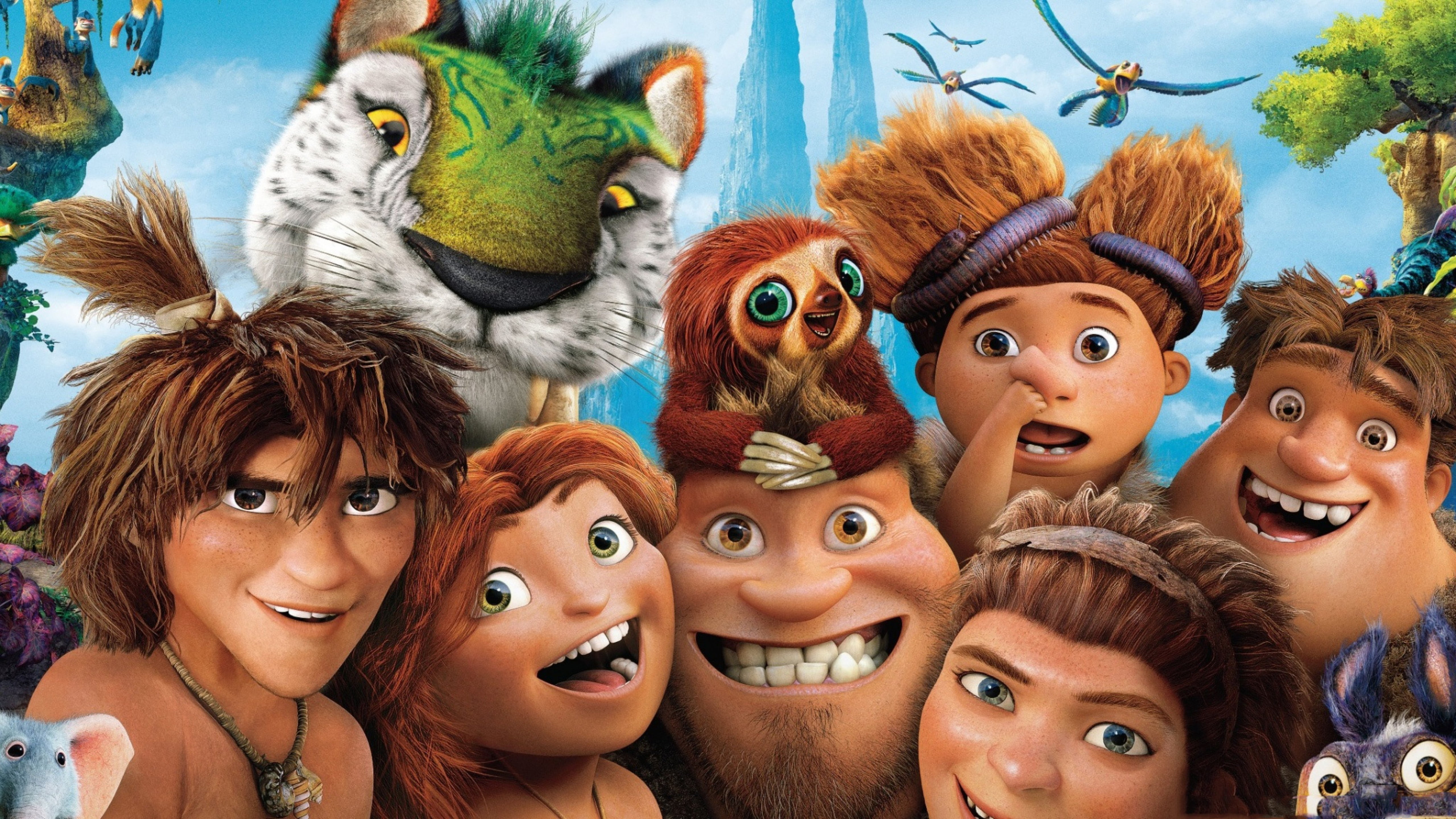 5k, croods, digital, best animation movies, 5K, The Croods 2, HD Wallpaper