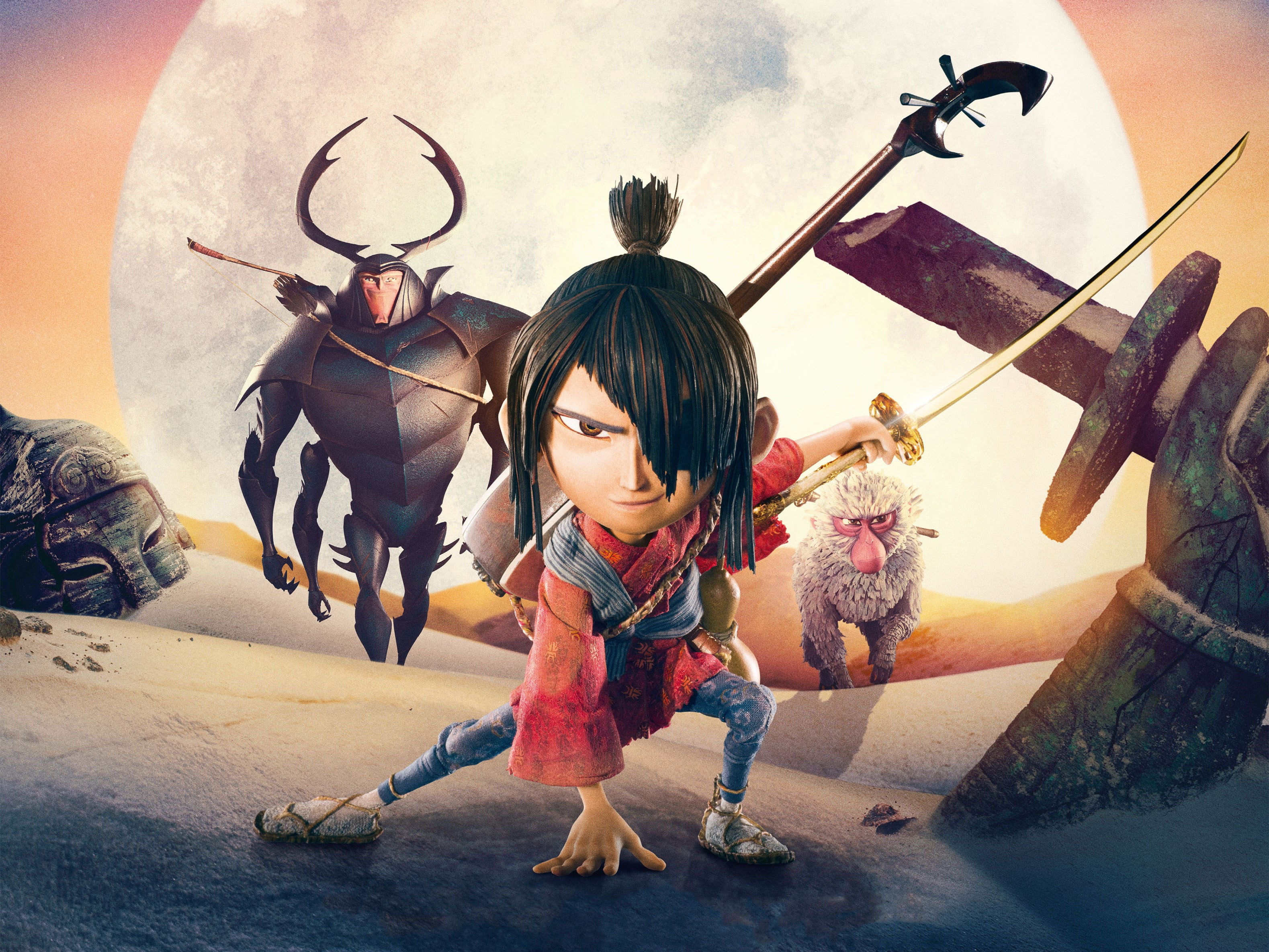 2K, kubo and the two strings, HD Wallpaper