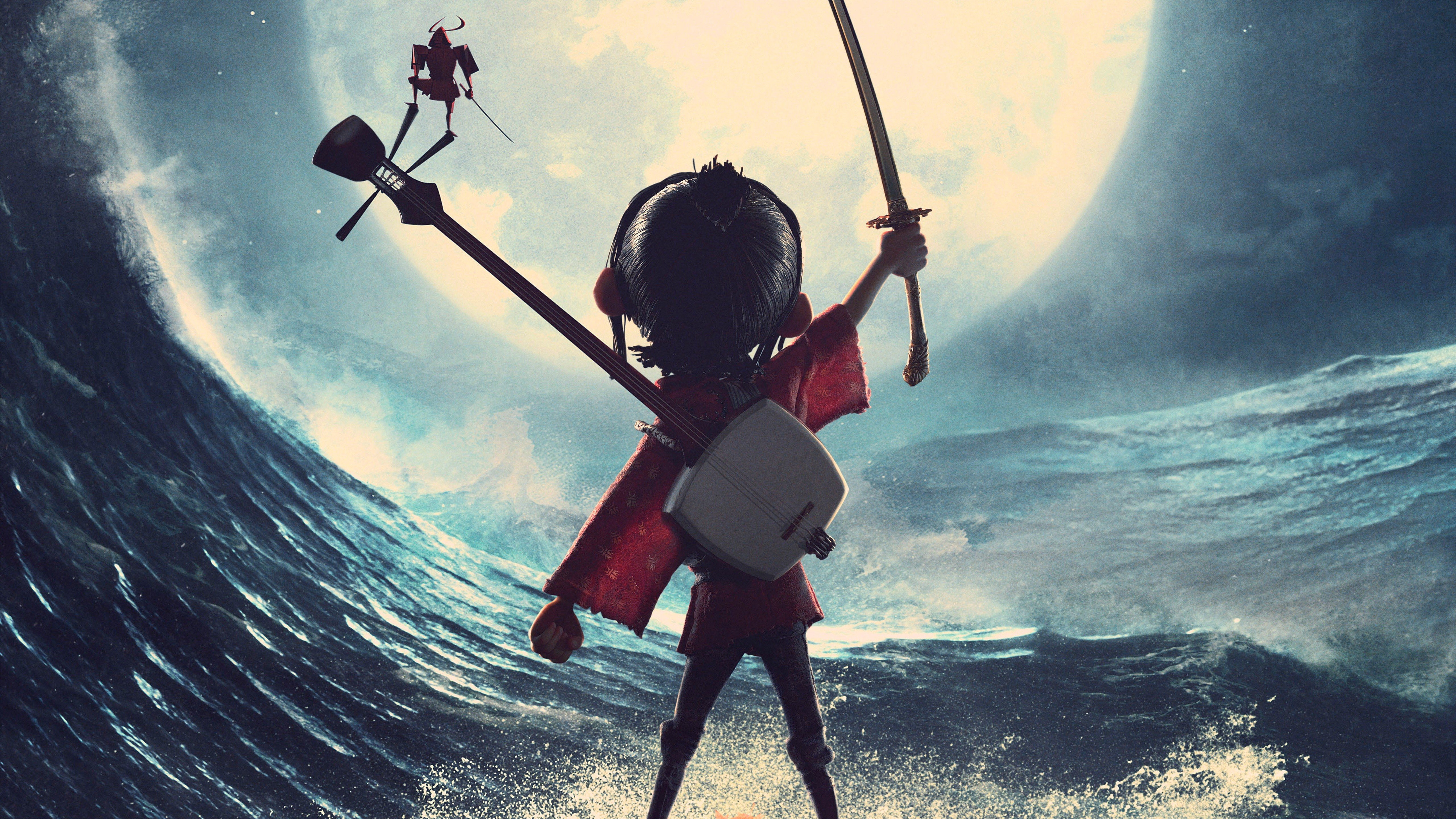 kubo and the two strings, 5K, HD Wallpaper