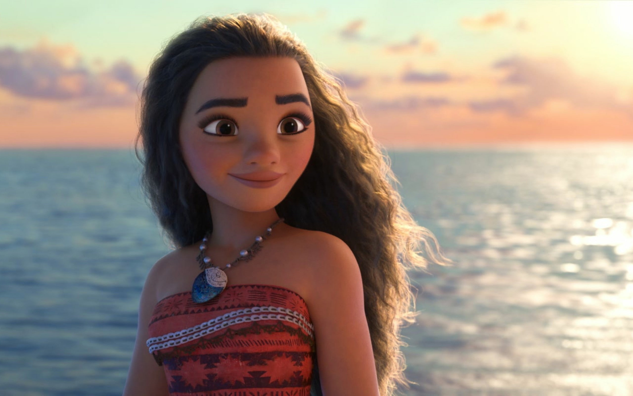 young adult, beauty, standing, hairstyle, hair, looking at camera, women, sunset, one person, portrait, moana, horizon over water, scenics - nature, leisure activity, HD Wallpaper