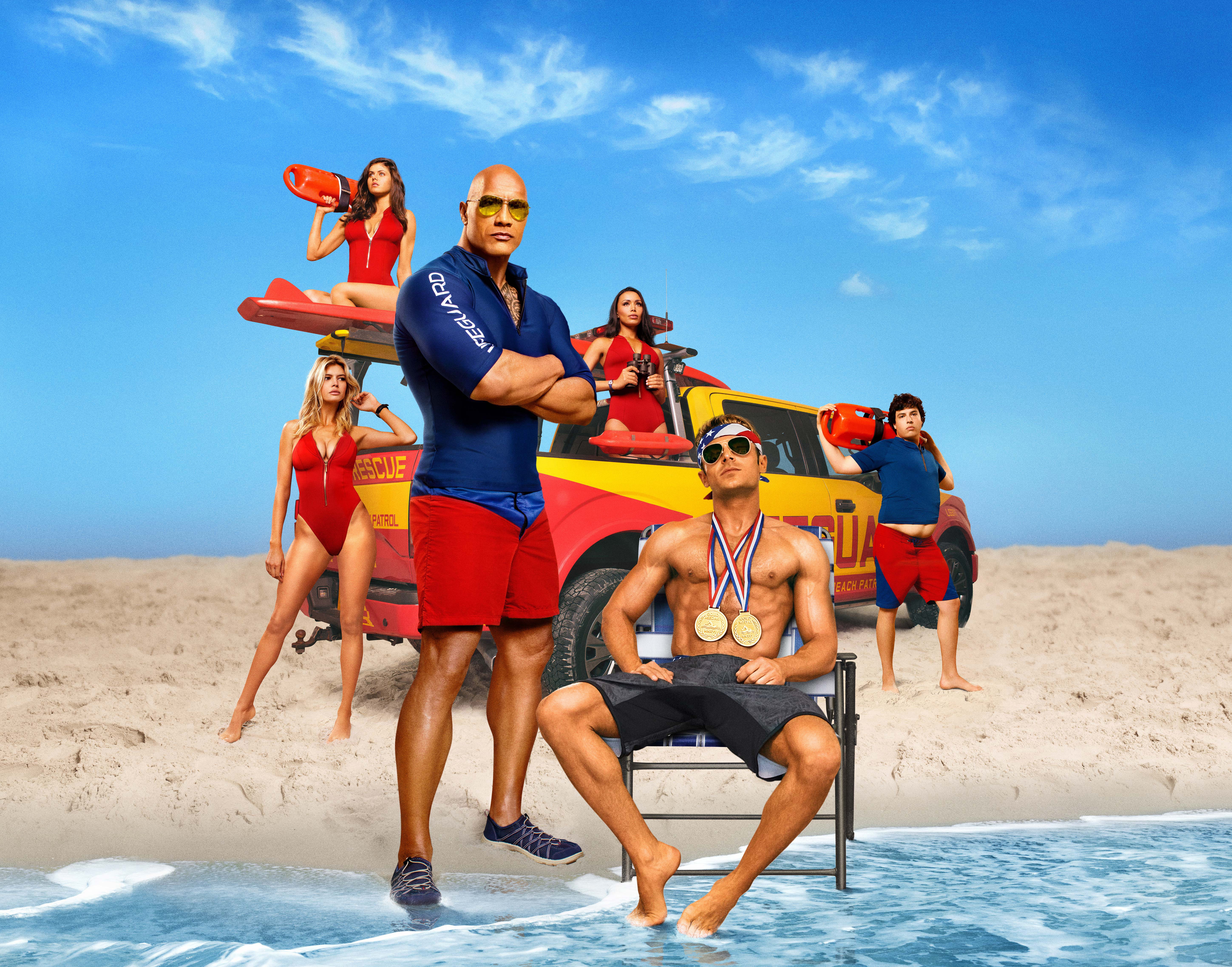 2017, 5K, Baywatch, 5K, HD Wallpaper