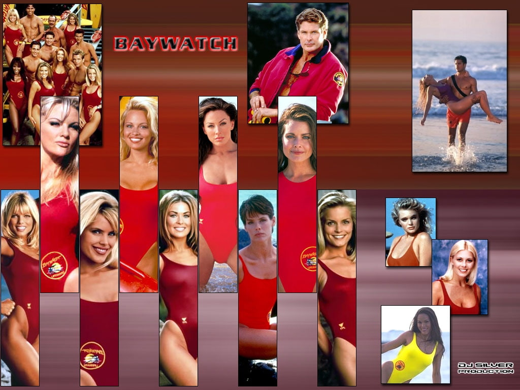 art, Entertainment, hd, baywatch, american serie, serie, american, perfect bodies, bathers, swimmers, 480P, series, tv, HD Wallpaper