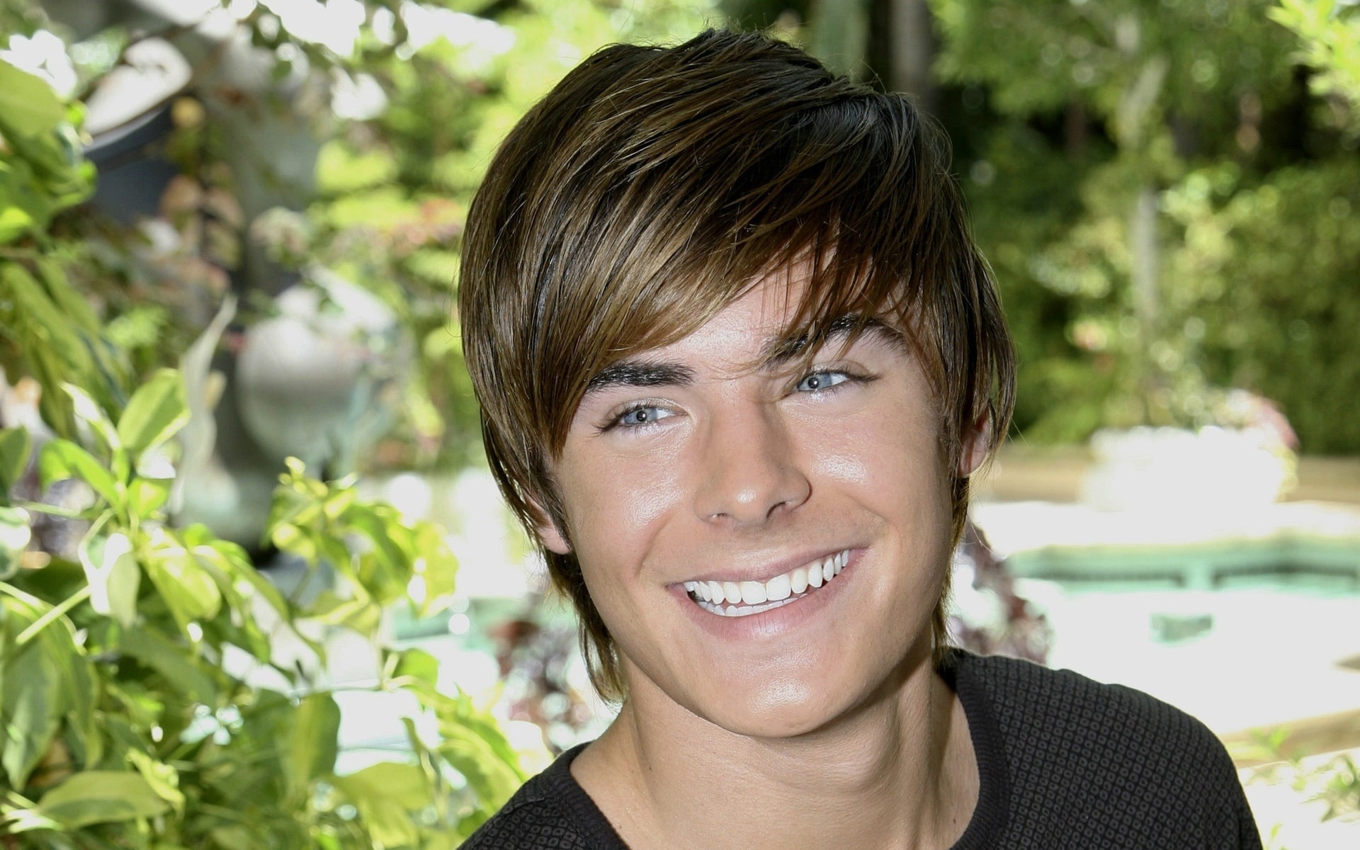 smile, efron, zac, 1080P, HD Wallpaper