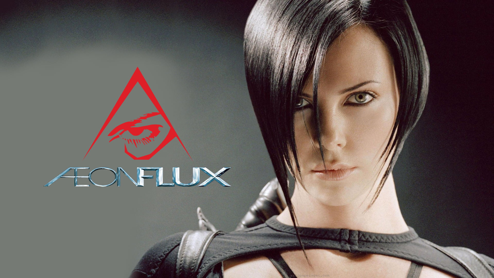 studio shot, adult, beautiful woman, one person, headshot, red, young adult, communication, Charlize Theron, young women, sign, women, 1080P, Aeon Flux, HD Wallpaper