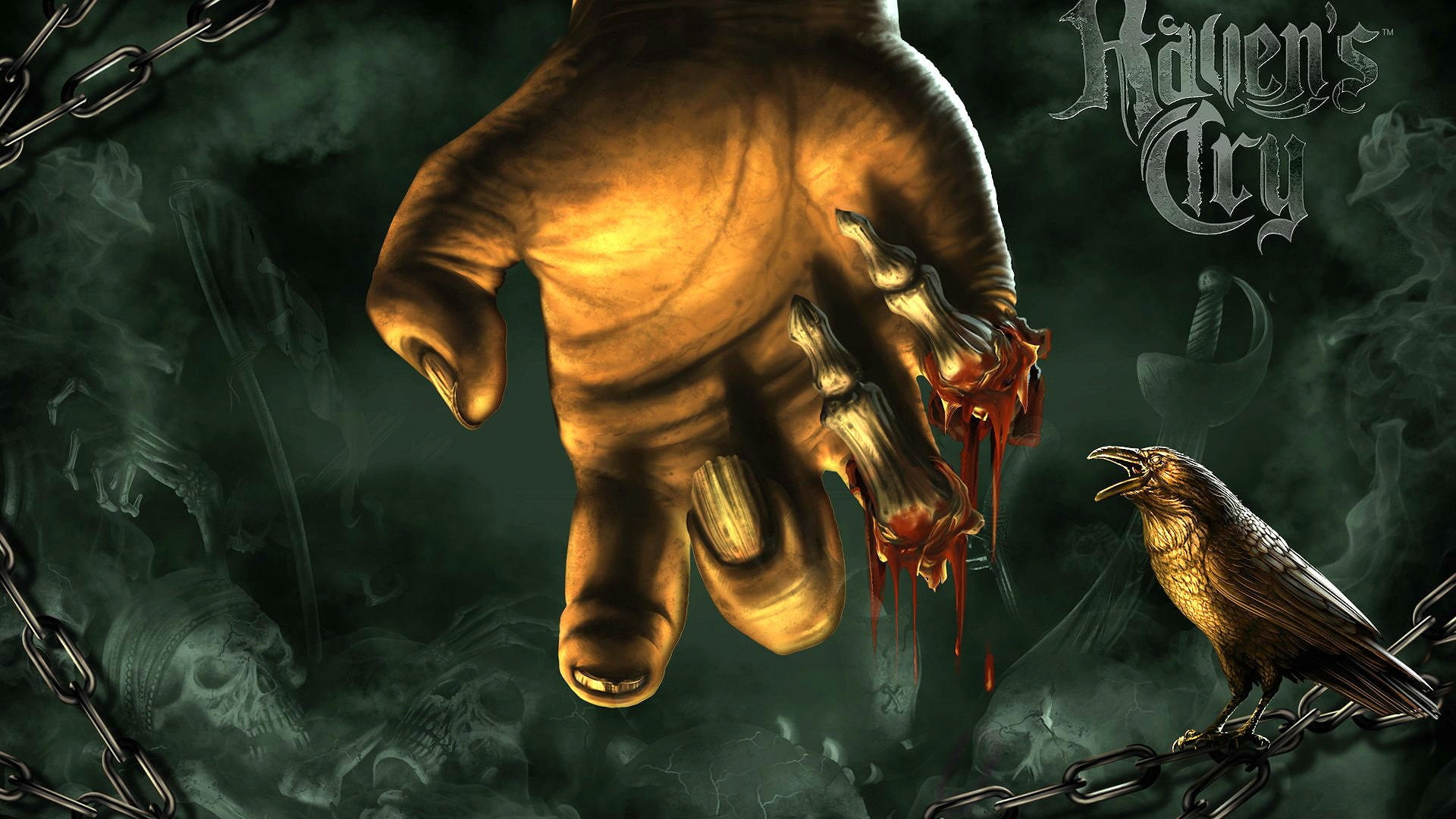 blood, poster, pirate, rpg, action, 1080P, pirates, fantasy, cry, ravens, adventure, HD Wallpaper