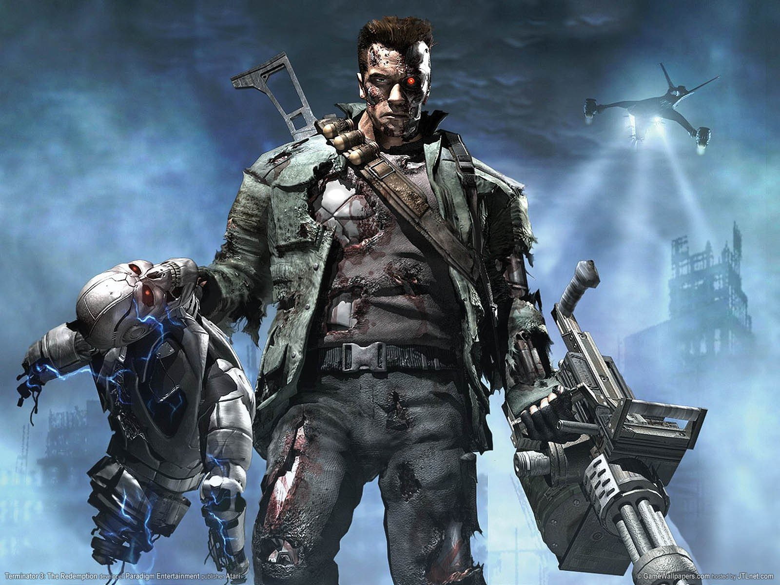 hd, Terminator, nature, px, art, Terminator 3: The, 1600x1200 px, 720P, x, redemption, Rede, deserts, HD Wallpaper
