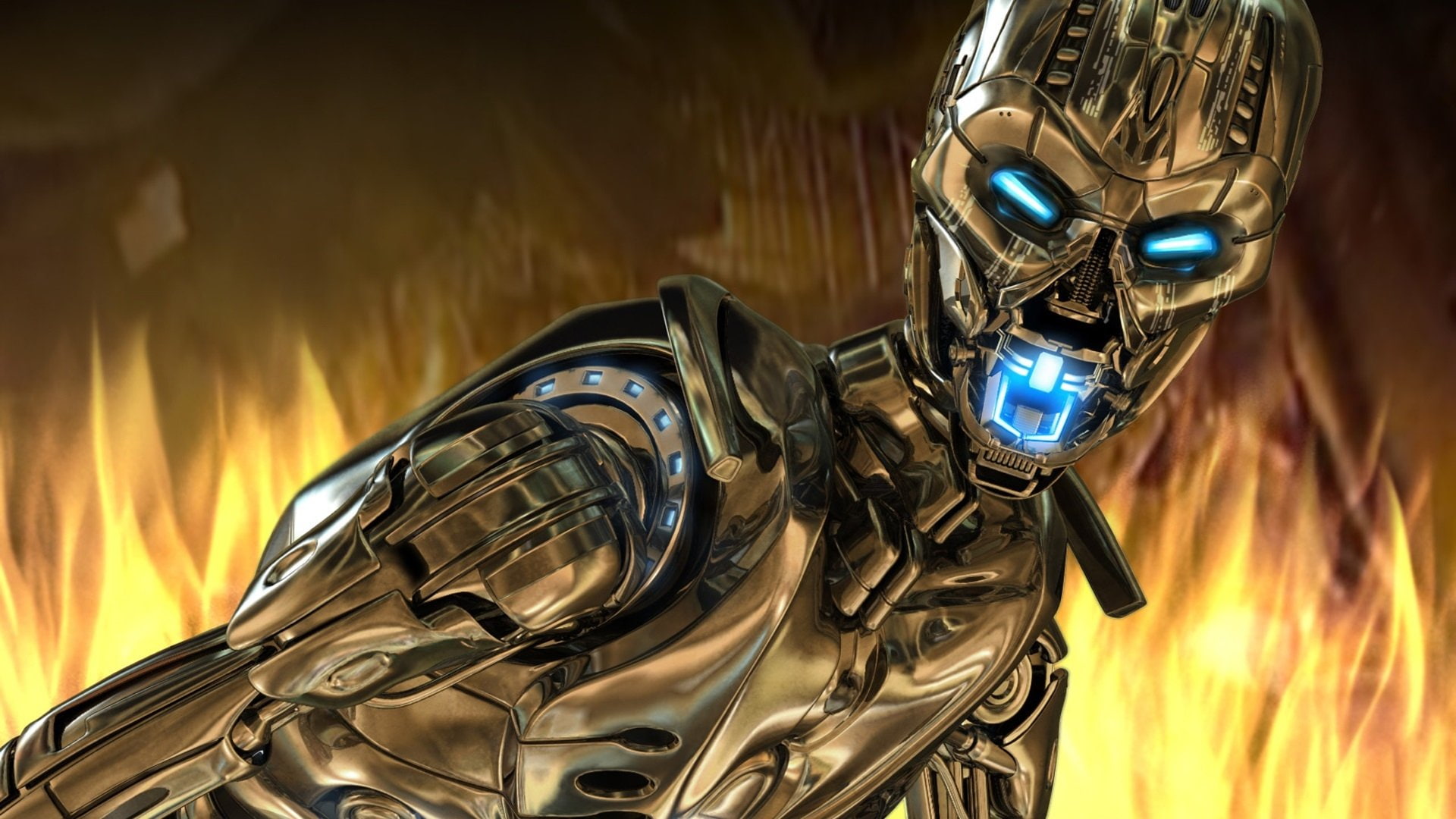 1080P, Terminator 3: Rise of the Machines, Terminator, HD Wallpaper