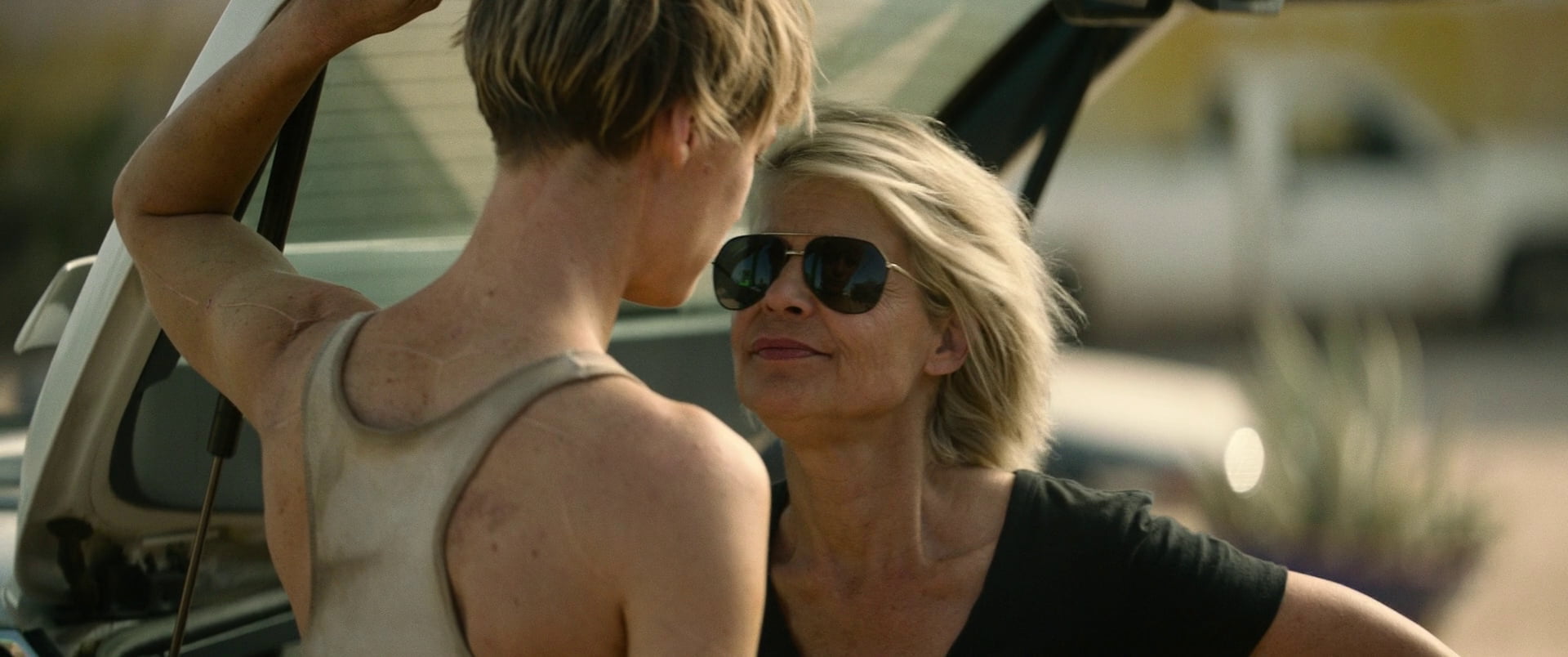 Terminator Dark Fate, Mackenzie Davis, Terminator, 1080P, Linda Hamilton, HD Wallpaper