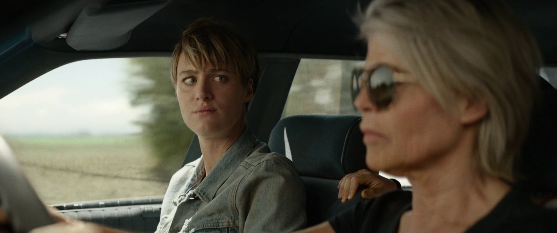 Linda Hamilton, Terminator Dark Fate, Mackenzie Davis, Terminator, 1080P, HD Wallpaper