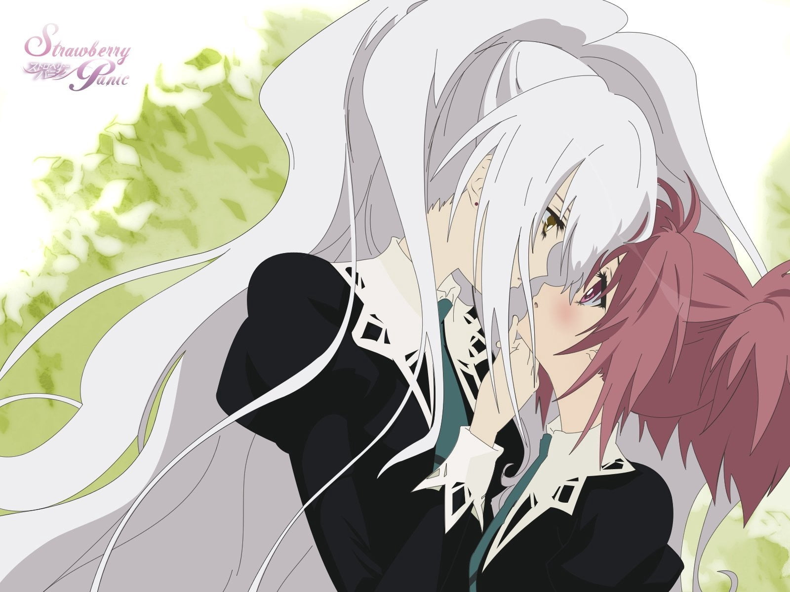 vector, no people, computer Graphic, females, white, art and craft, style, representation, panic, touch, communication, shizuma strawberry, high angle view, HD Wallpaper