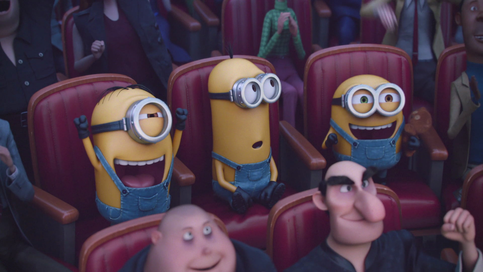 group, group of people, Bob (Minions), men, multi colored, real people, Stuart (Minions), 1080P, human representation, day, innocence, enjoyment, childhood, HD Wallpaper