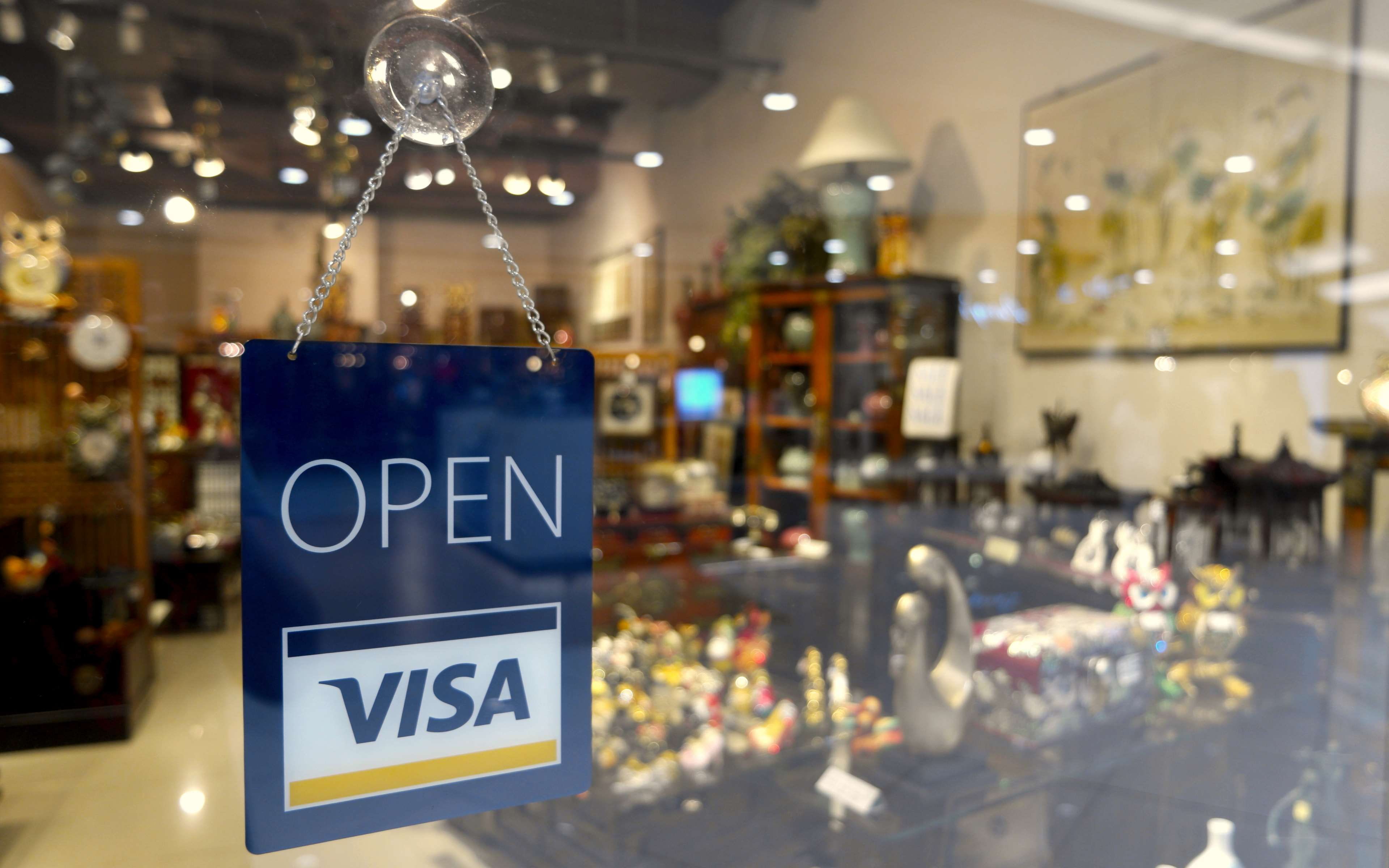 store, hanging, illuminated, text, sales occupation, credit card, indoors, sale, open sign, 4K, western script, focus on foreground, sign, transparent, HD Wallpaper