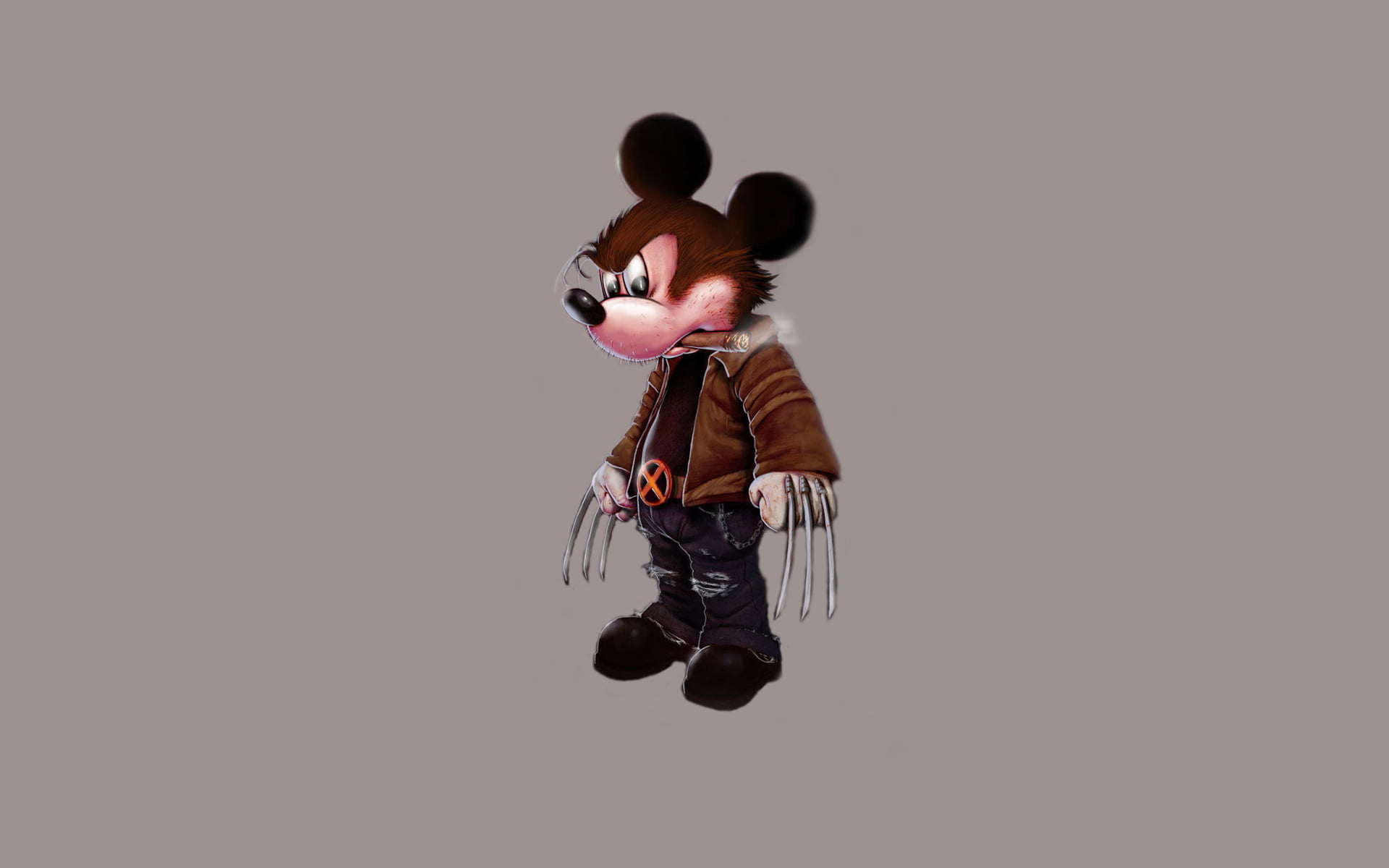 child, togetherness, leisure activity, hairstyle, people, lifestyles, Cartoons, black background, males, females, mickey mouse, mouse, adult, HD Wallpaper