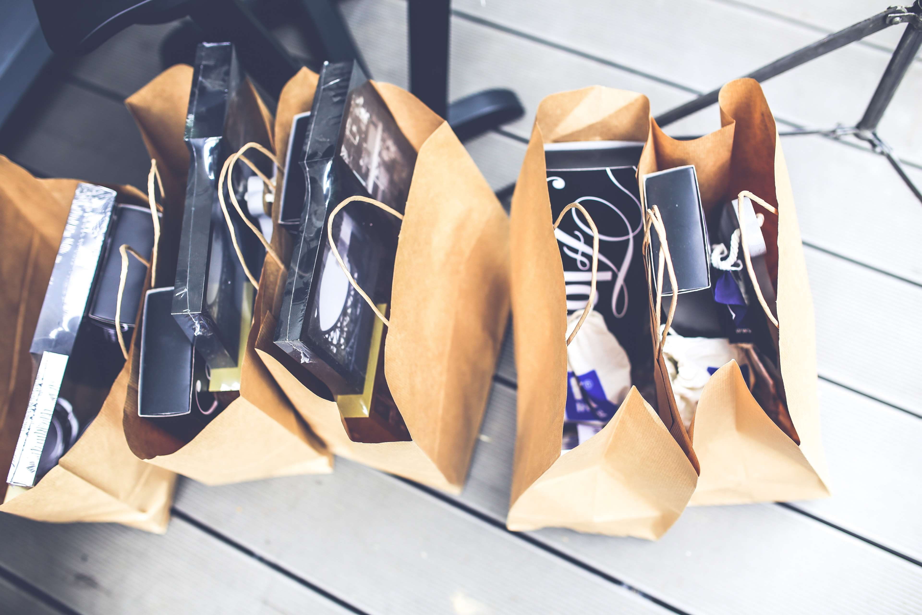 retail display, product, choice, commerce, personal accessory, close-up, group of objects, brown, paper, market, boutique, option, recycle, bargain, store, HD Wallpaper