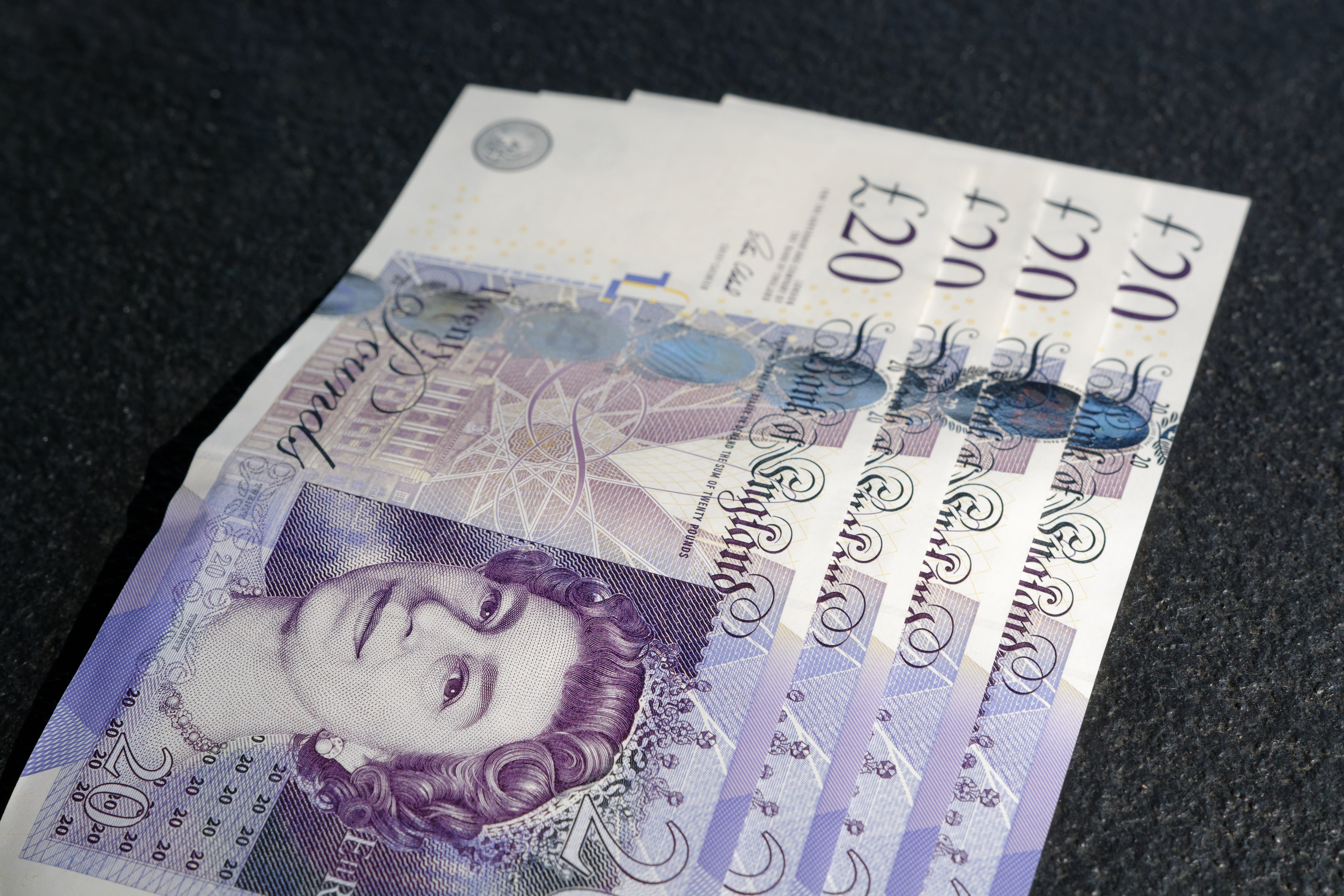 united kingdom, young adult, high angle view, business finance and industry, bank of england, euro, number, text, cash, grey, queen, document, money, real people, HD Wallpaper