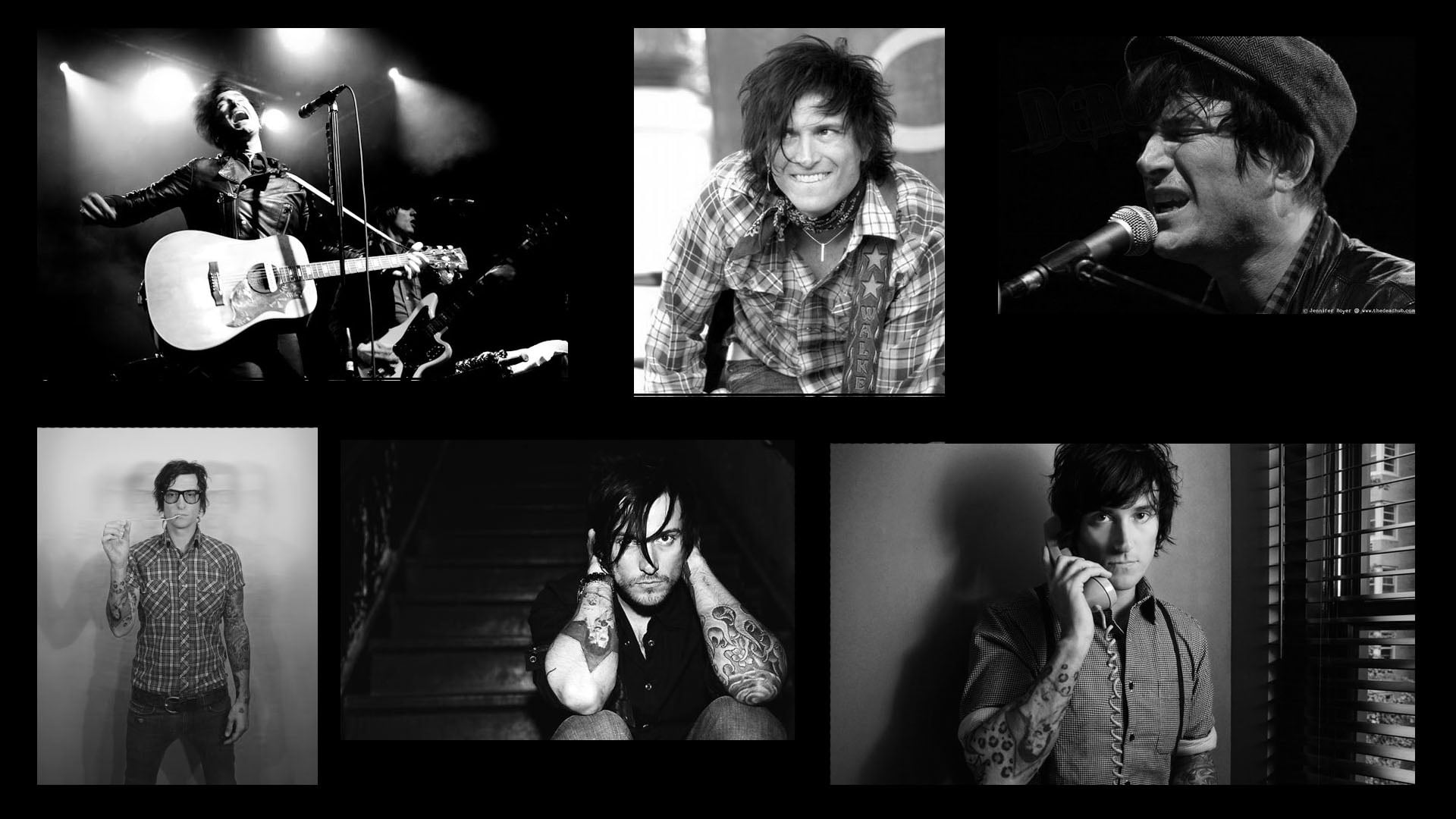 representation, singing, portrait, caucasian Ethnicity, lifestyles, tattoo, males, musical Band, auto post production filter, musician, collage, artist, HD Wallpaper