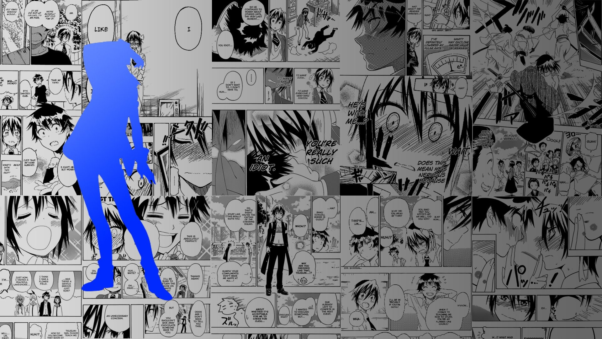 1080P, Anime, Seishirou Tsugumi, Nisekoi, HD Wallpaper