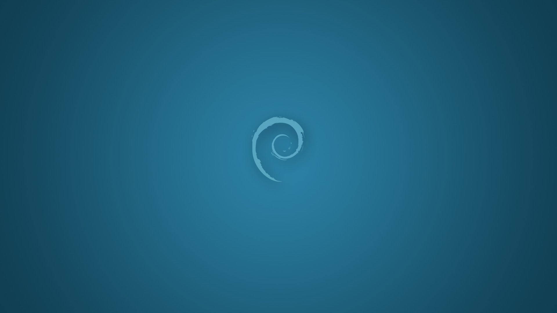 blue, minimalism, Operating Systems, 1080P, Debian, Unix, Simple, Linux, HD Wallpaper