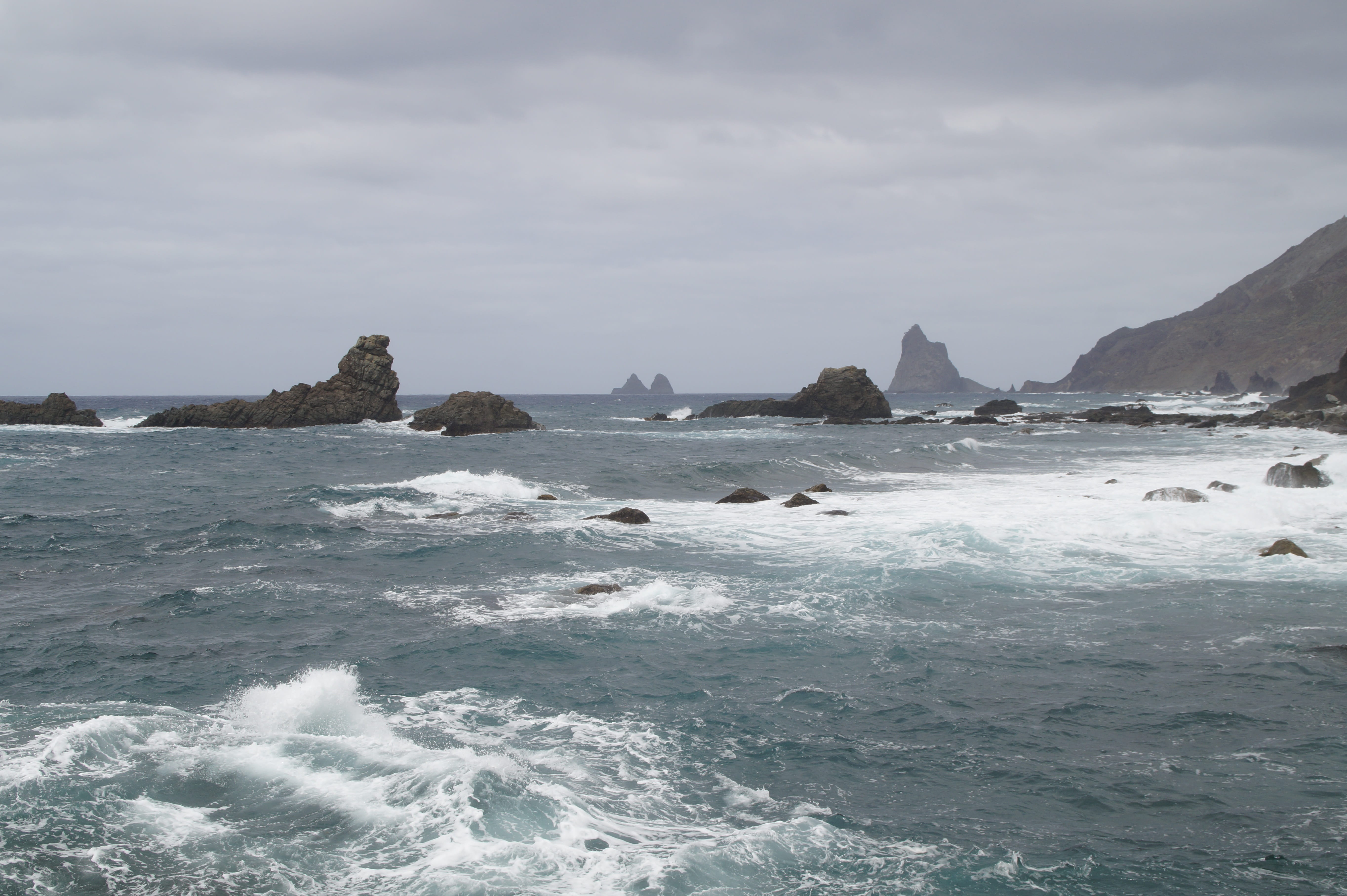 motion, holiday, rocky coastline, ocean, waterfront, beach, nature, booked, scenics - nature, no people, sky, Atlantic, 5K, day, land, coast, wave, rocky, HD Wallpaper