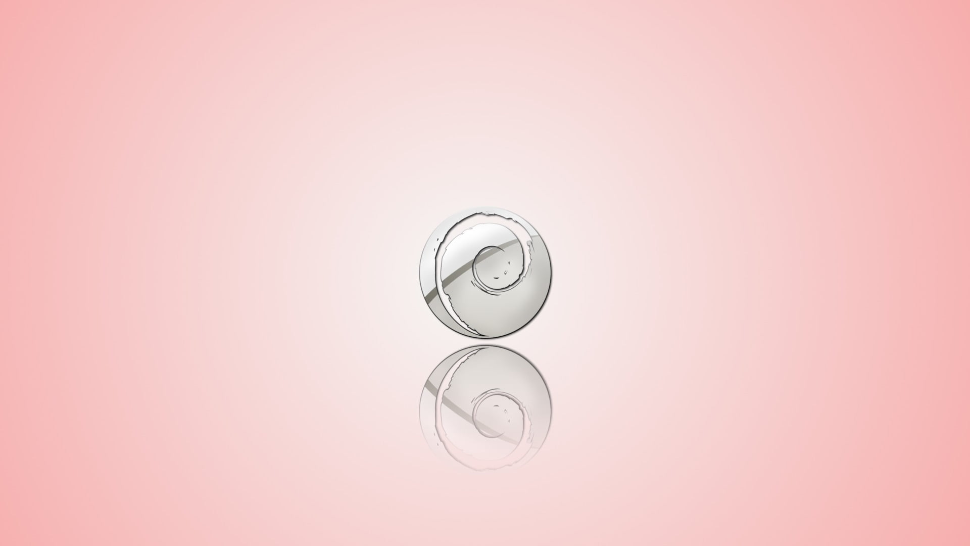 circle, studio shot, 1080P, close-up, metal, geometric shape, copy space, pink color, pink background, backgrounds, cut out, silver colored, colored background, HD Wallpaper