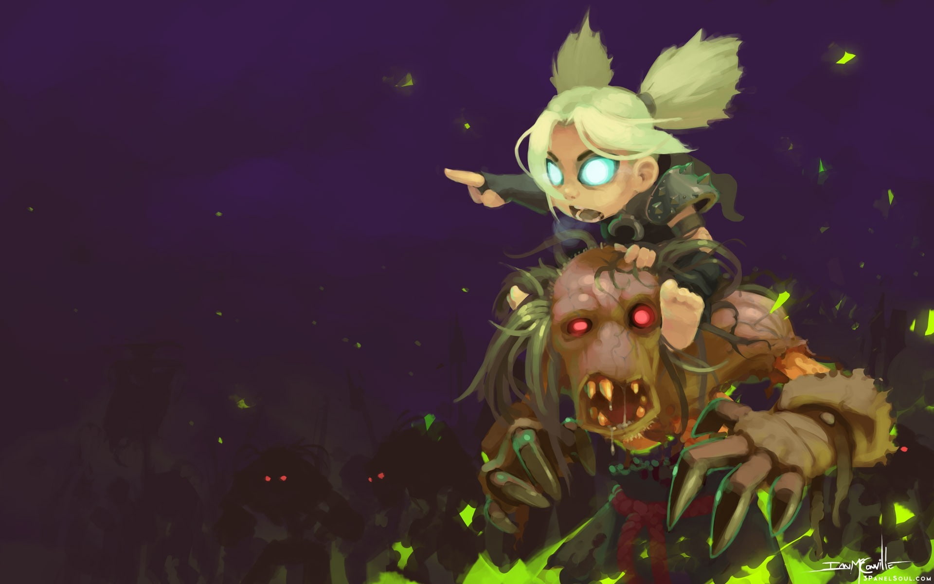 gnomes, zombies, World of Warcraft, Death Knight, 1080P, HD Wallpaper