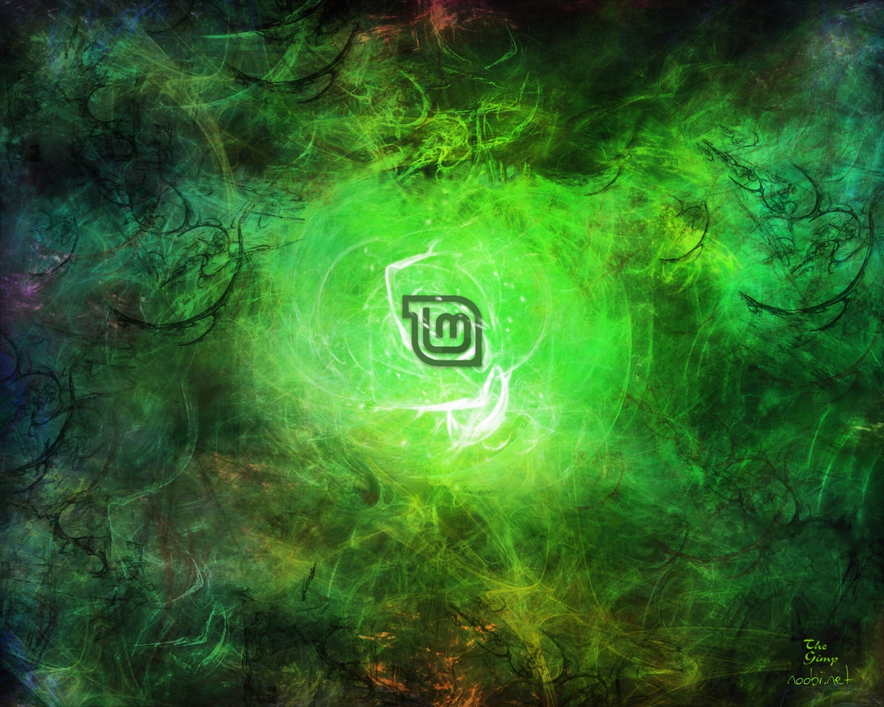mint, hd, x, technology, linux, 720P, art, Storm, HD Wallpaper