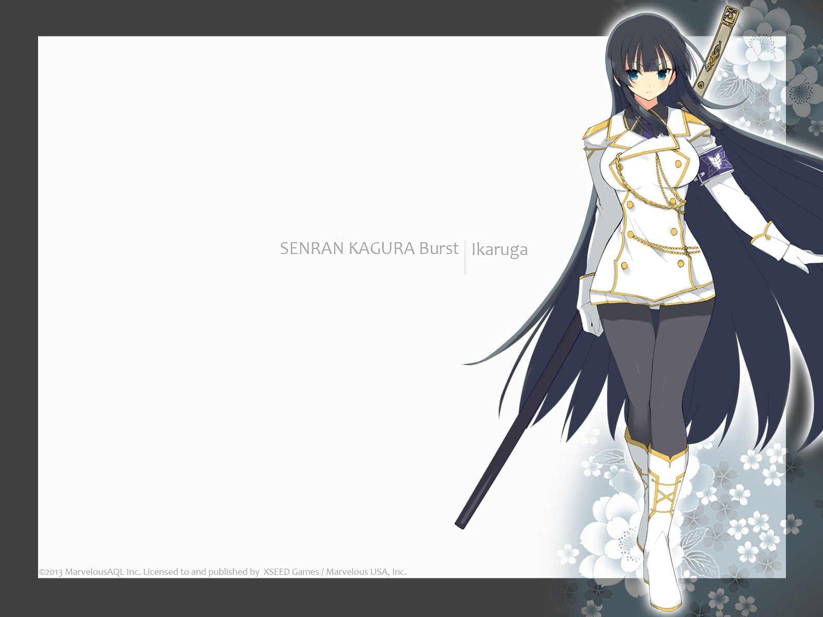 anime, shooter, 720P, sci fi, senran, kagura, arcade, ikaruga, mecha, HD Wallpaper