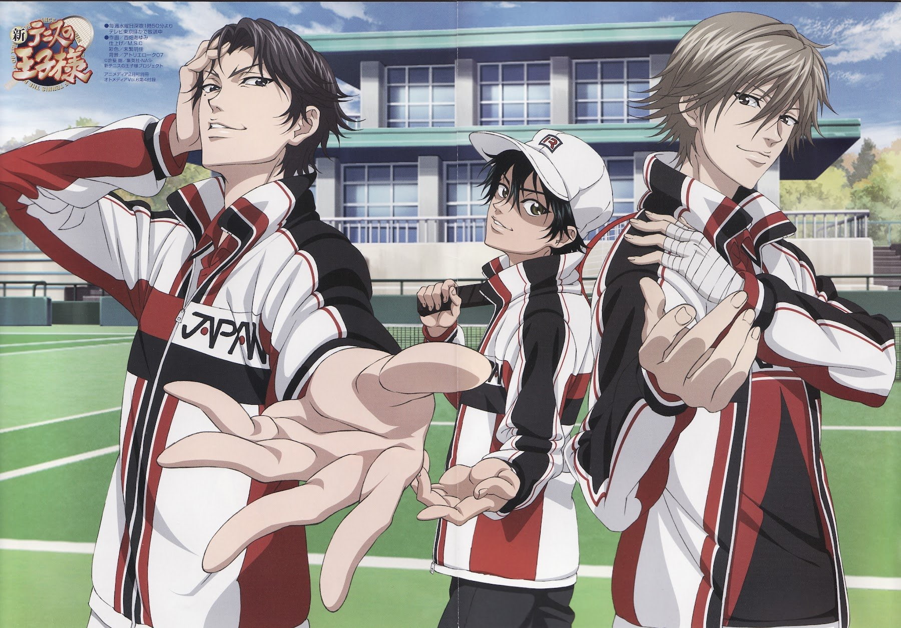 atobe, character, kuranosuke, series, keigo, prince, shiraishi, sports, tennis, 720P, anime, boys, group, HD Wallpaper