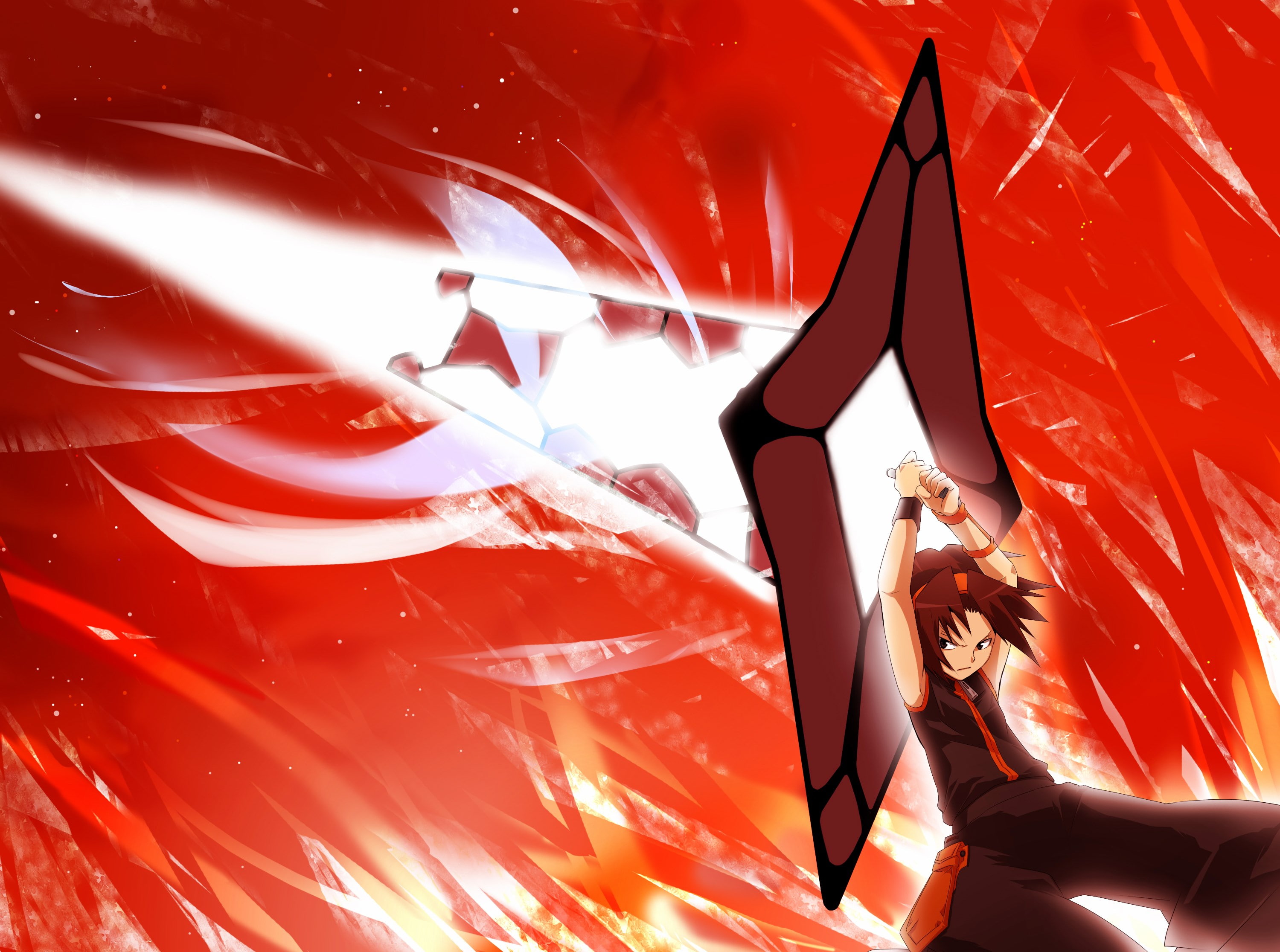 day, shaman king, female likeness, sunlight, representation, religion, full frame, art and craft, close-up, statue, no people, craft, red, creativity, human representation, HD Wallpaper